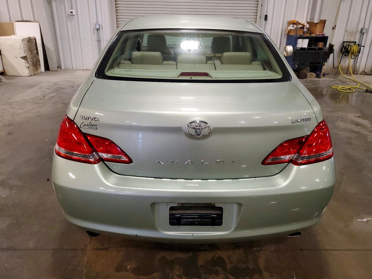 2007 Toyota Avalon Limited Зеленый vin: 4T1BK36B57U190891