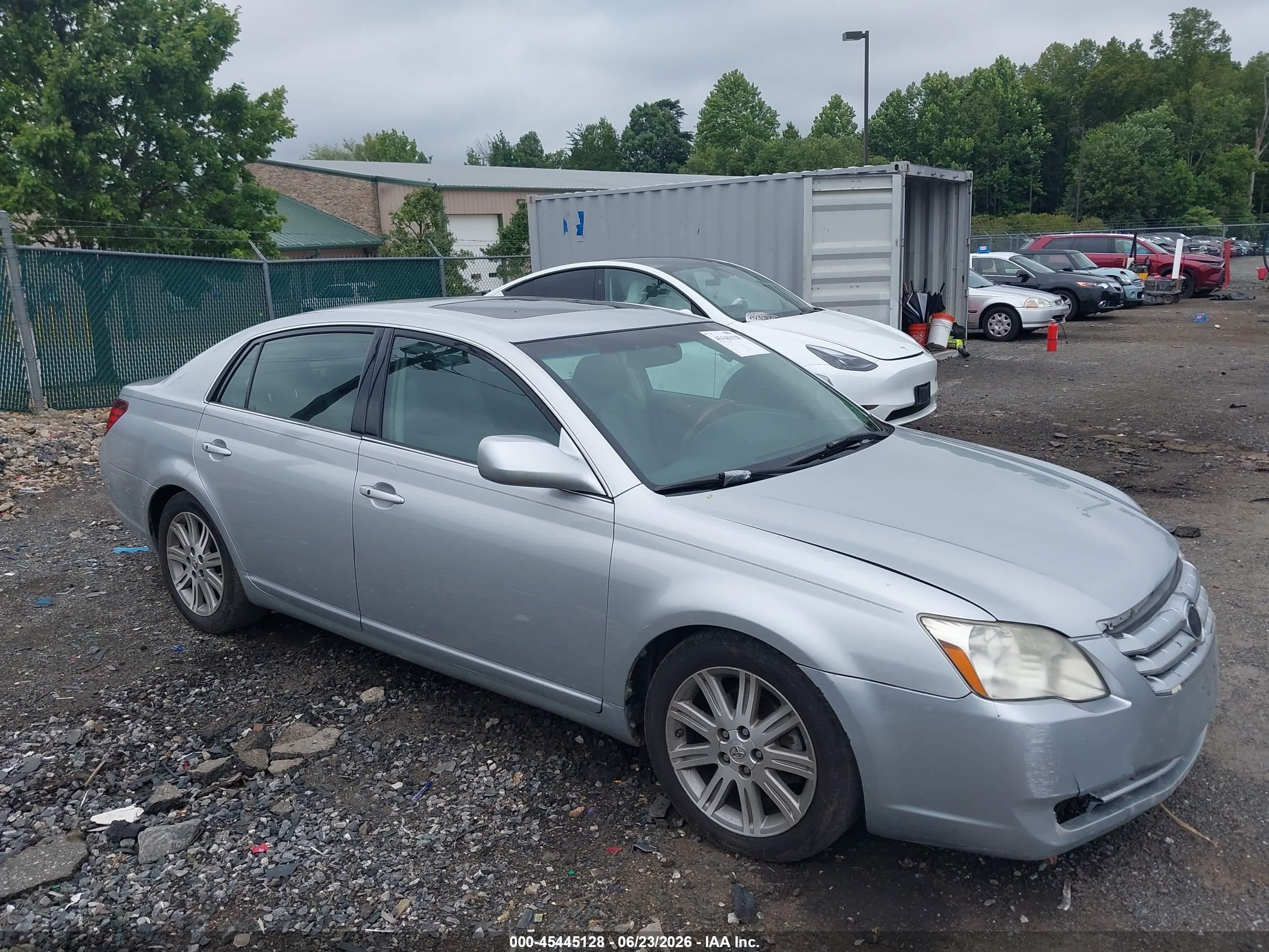 2007 Toyota Avalon Limited Silver vin: 4T1BK36B57U218219
