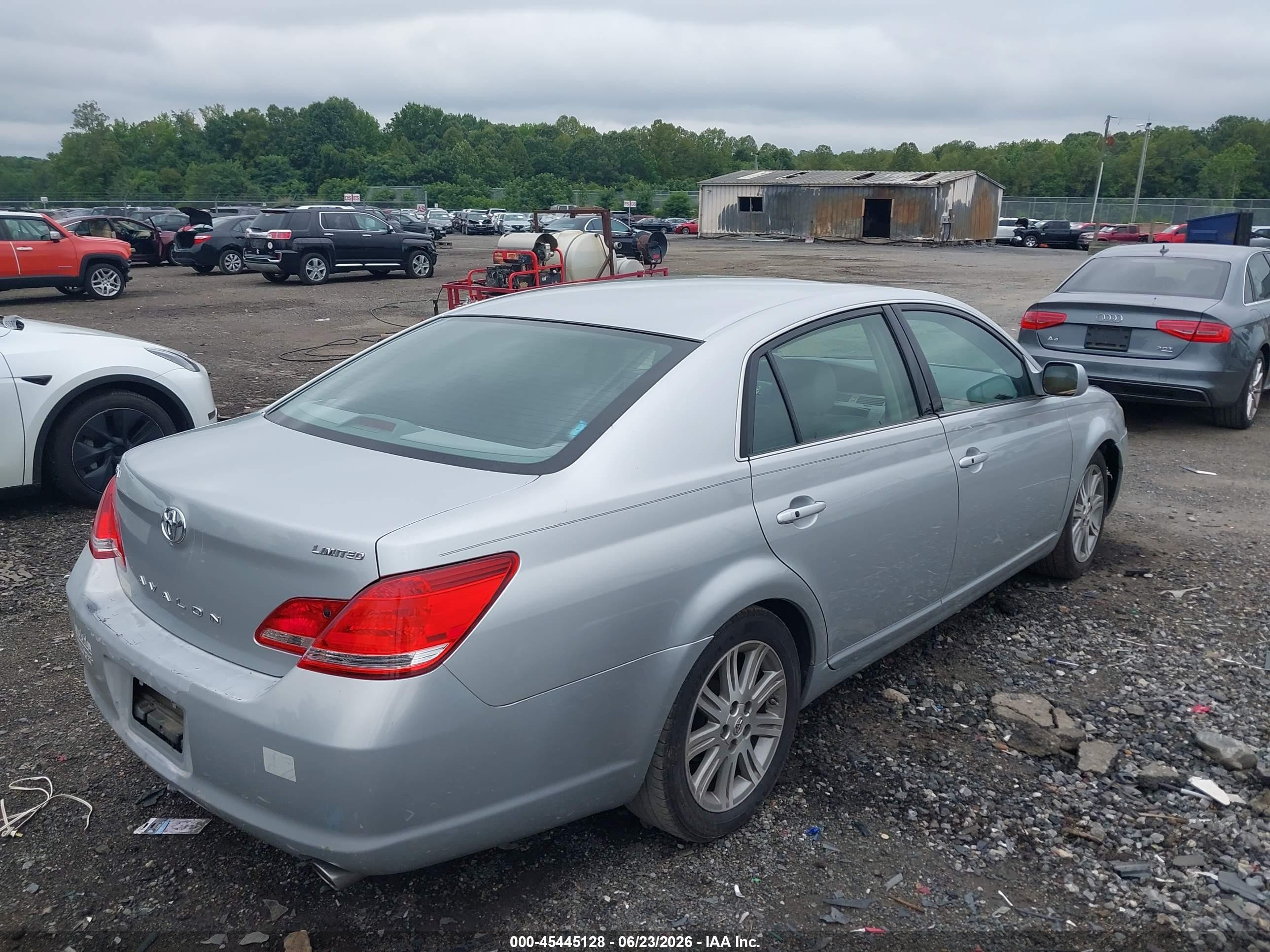 2007 Toyota Avalon Limited Silver vin: 4T1BK36B57U218219