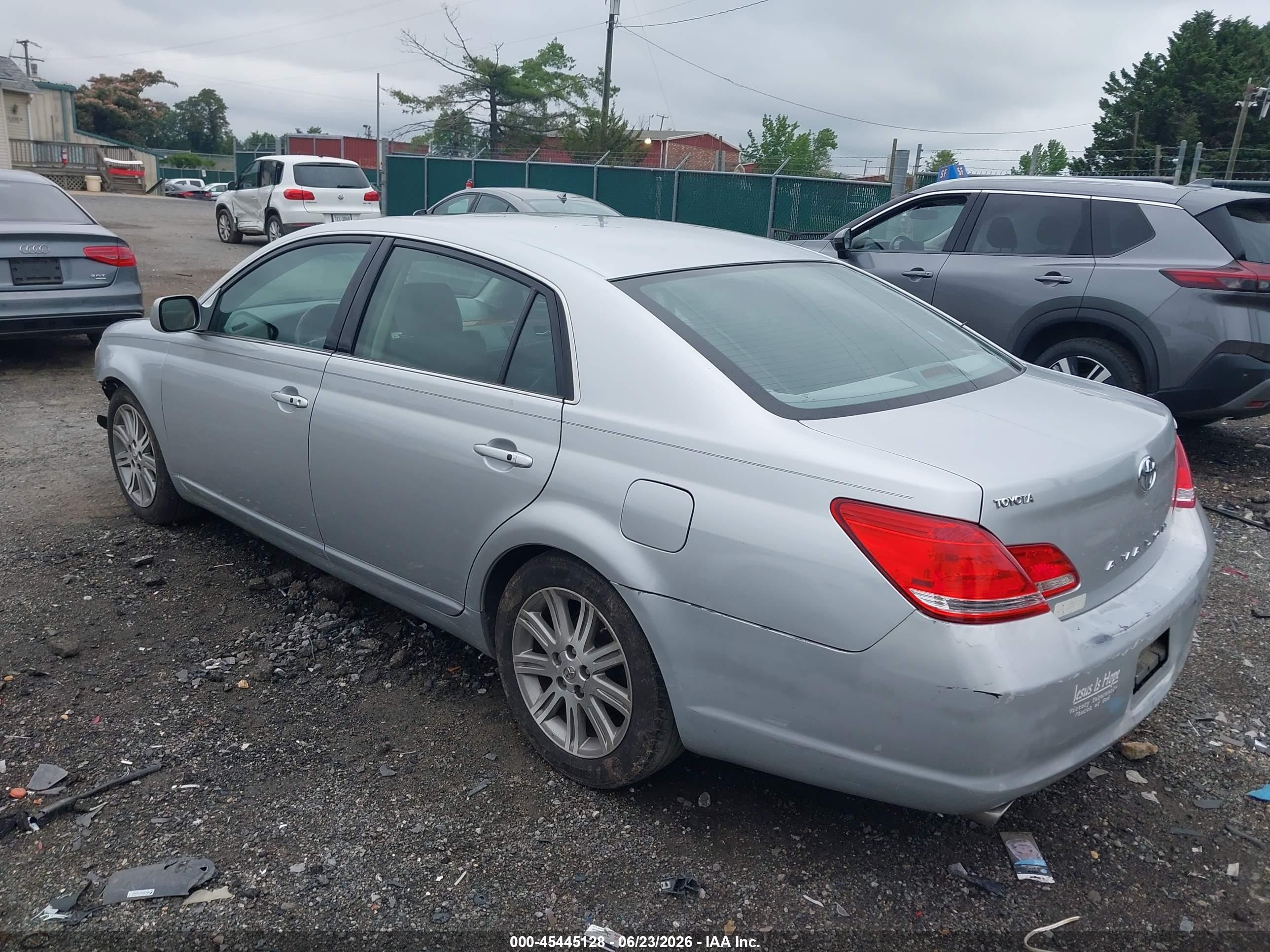 2007 Toyota Avalon Limited Silver vin: 4T1BK36B57U218219