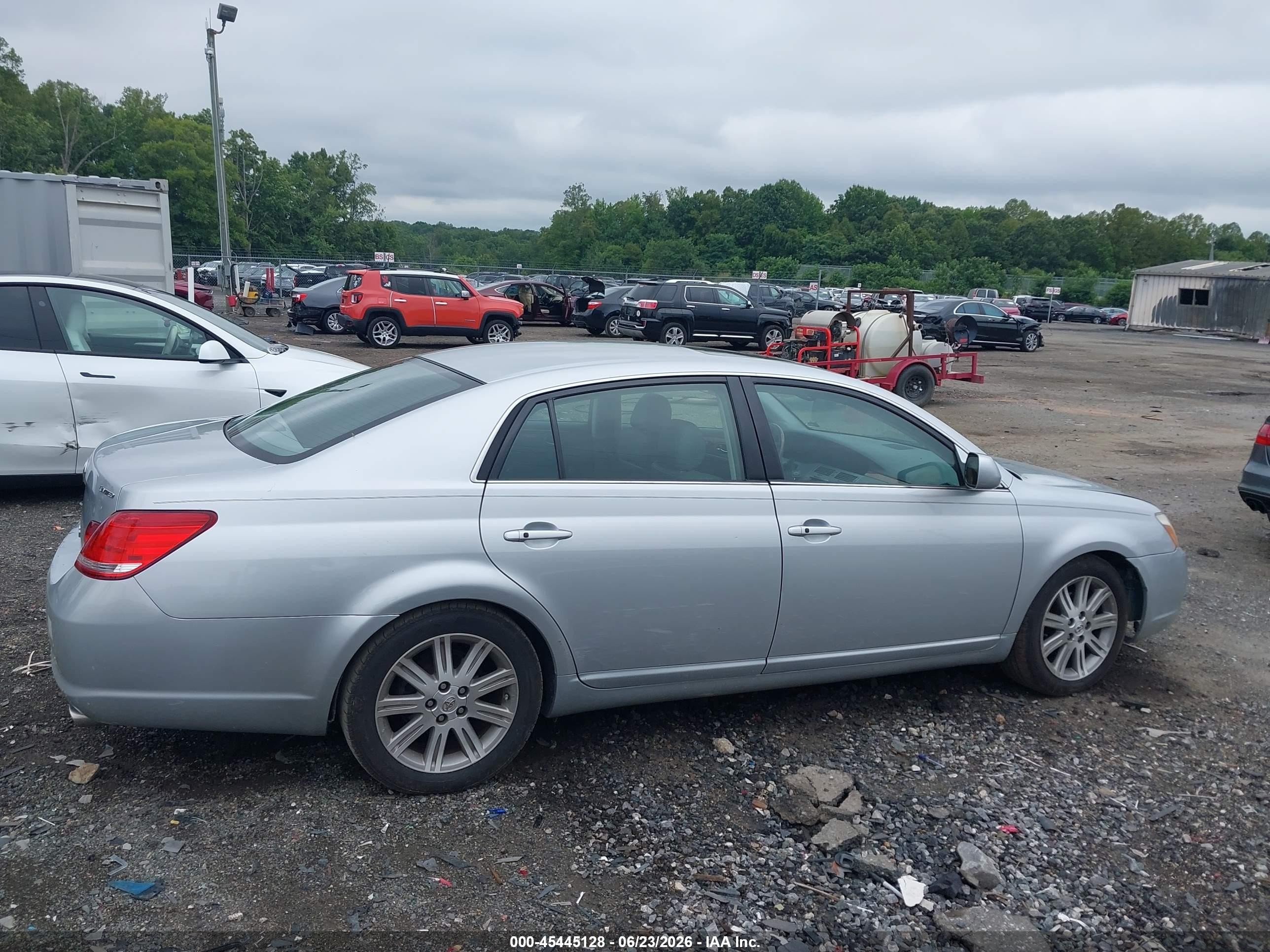 2007 Toyota Avalon Limited Silver vin: 4T1BK36B57U218219