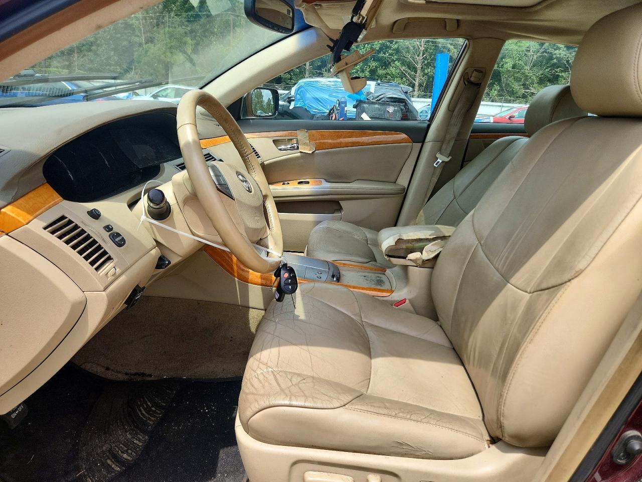 2007 Toyota Avalon Xls Maroon vin: 4T1BK36B57U239359