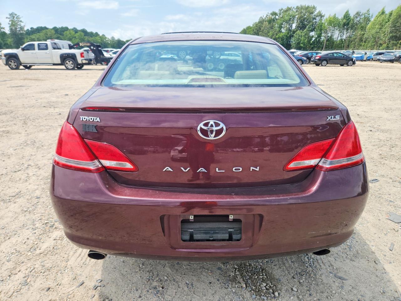 2007 Toyota Avalon Xls Maroon vin: 4T1BK36B57U239359