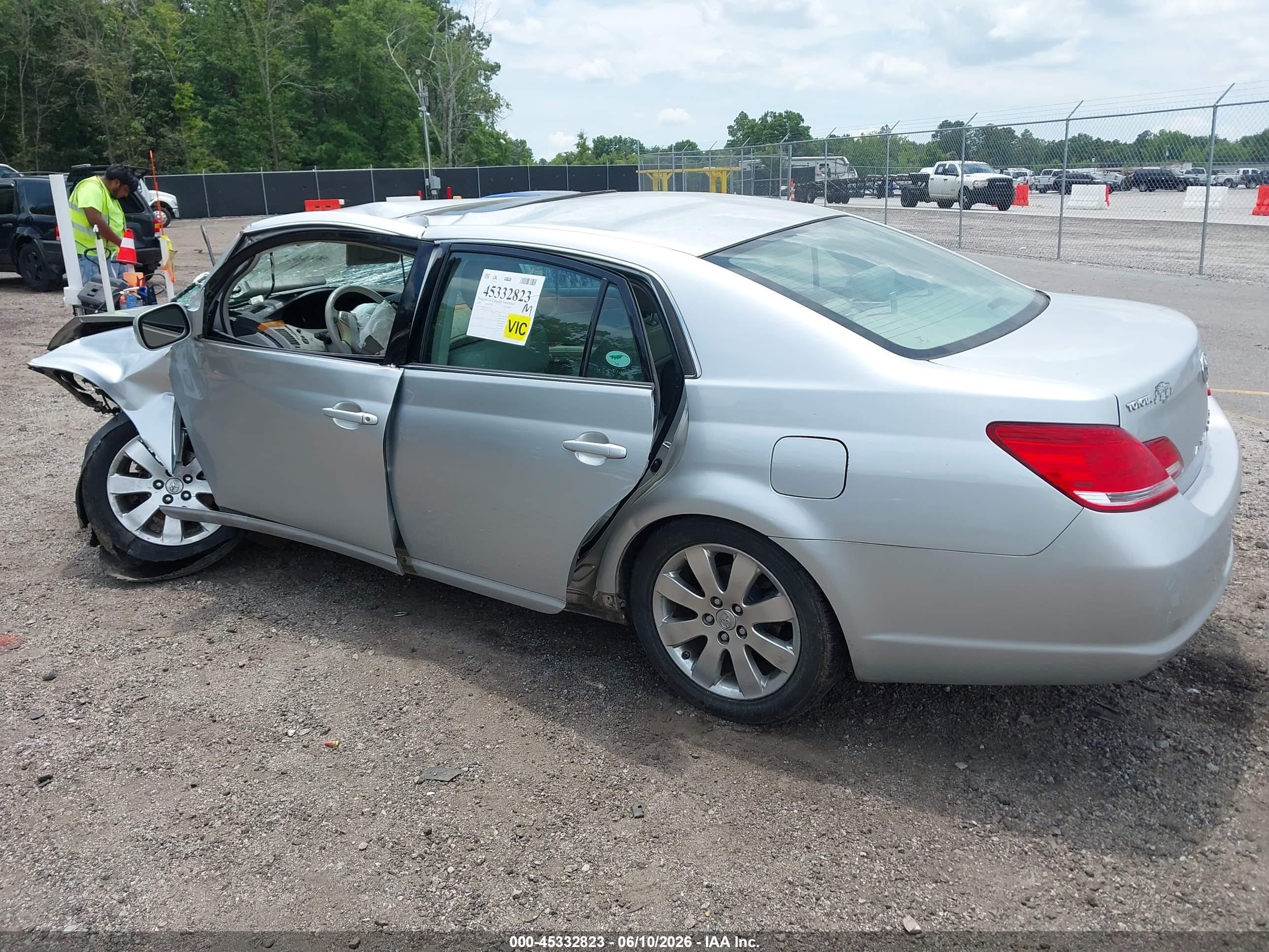 2007 Toyota Avalon Xls Silver vin: 4T1BK36B57U245176