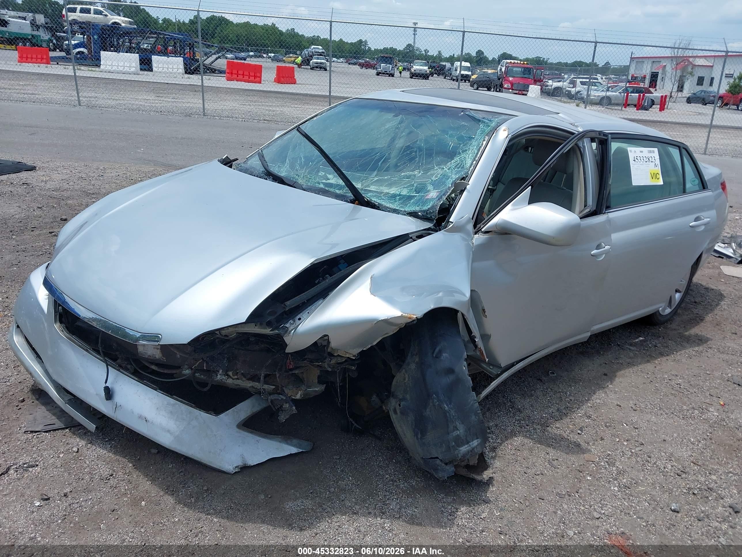 2007 Toyota Avalon Xls Silver vin: 4T1BK36B57U245176