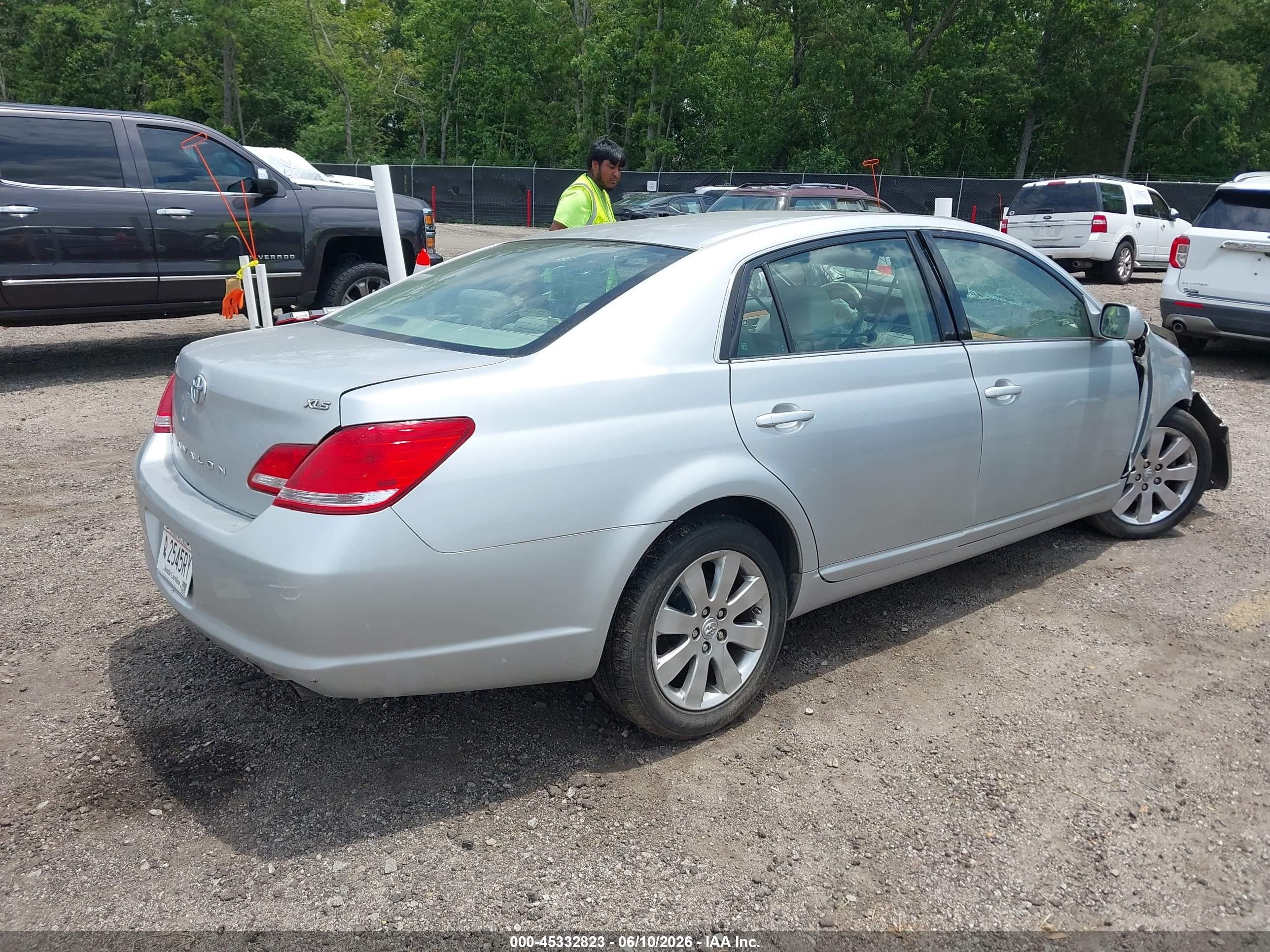 2007 Toyota Avalon Xls Silver vin: 4T1BK36B57U245176