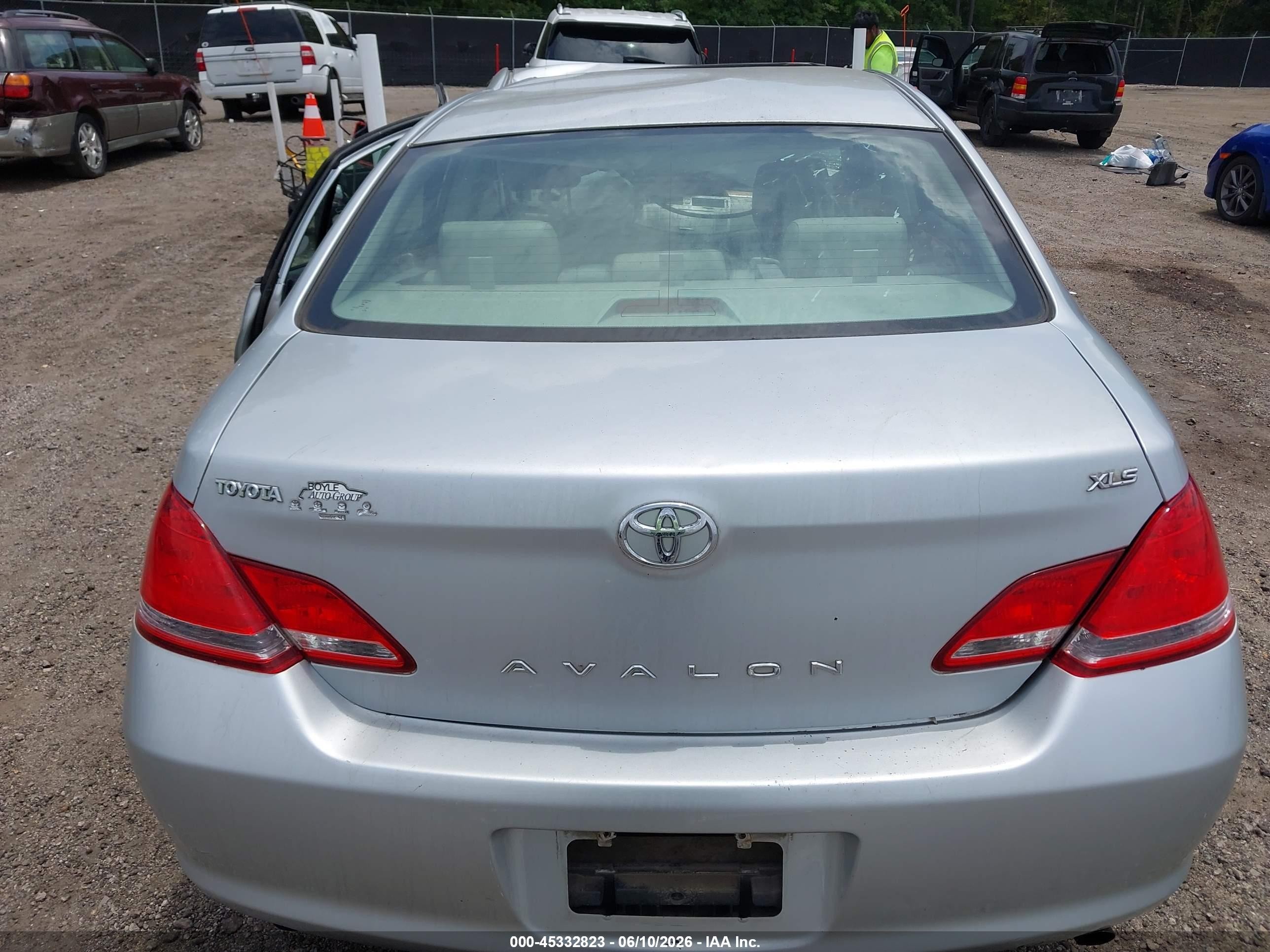 2007 Toyota Avalon Xls Silver vin: 4T1BK36B57U245176