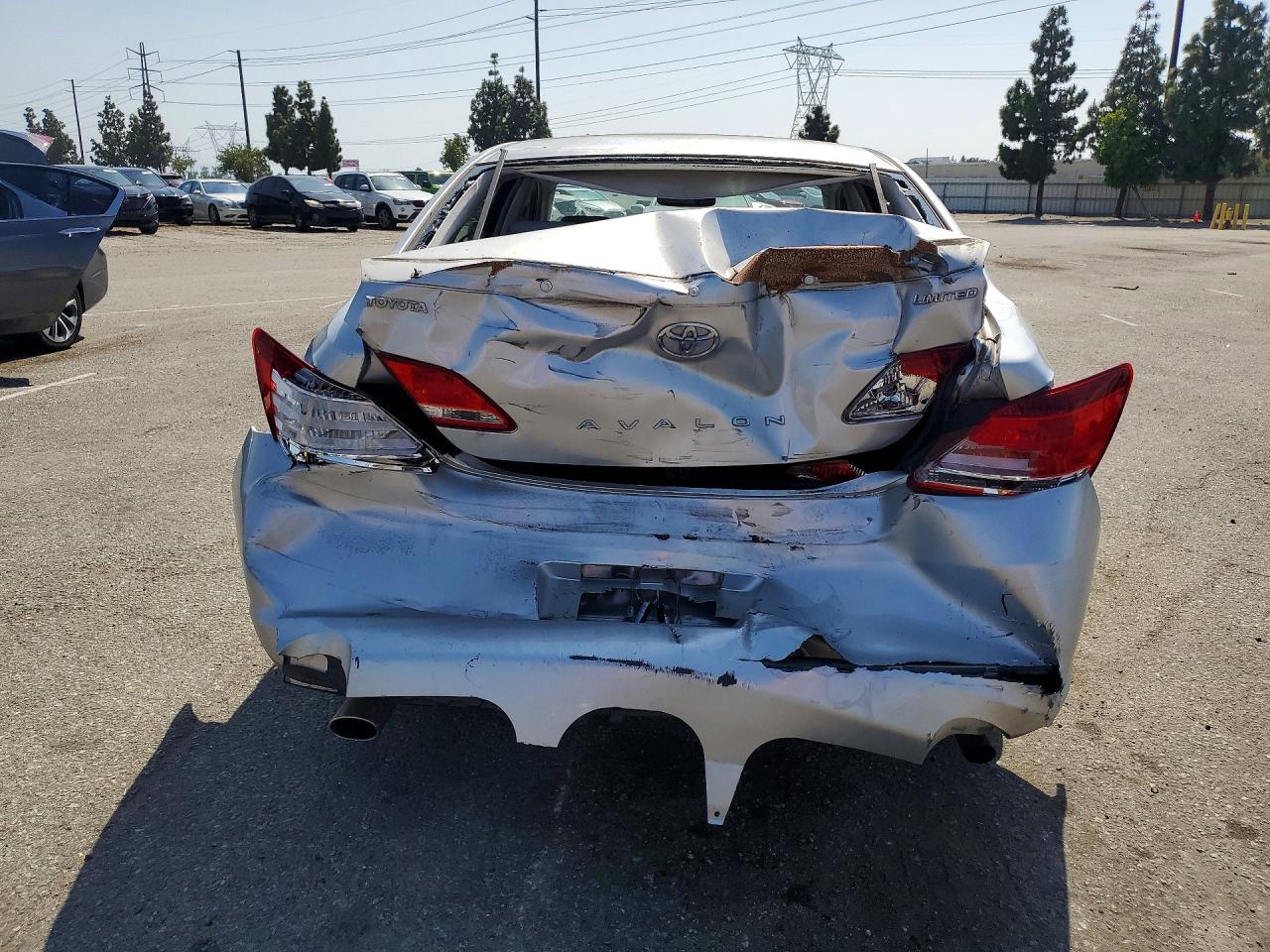2007 Toyota Avalon Silver vin: 4T1BK36B57U250409