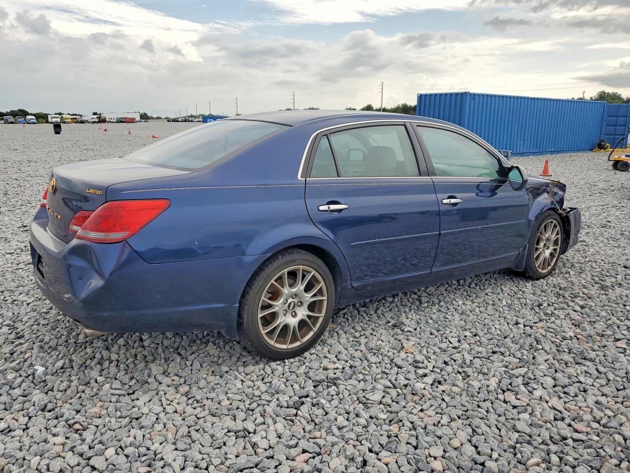 2008 Toyota Avalon Limited Синий vin: 4T1BK36B58U282066