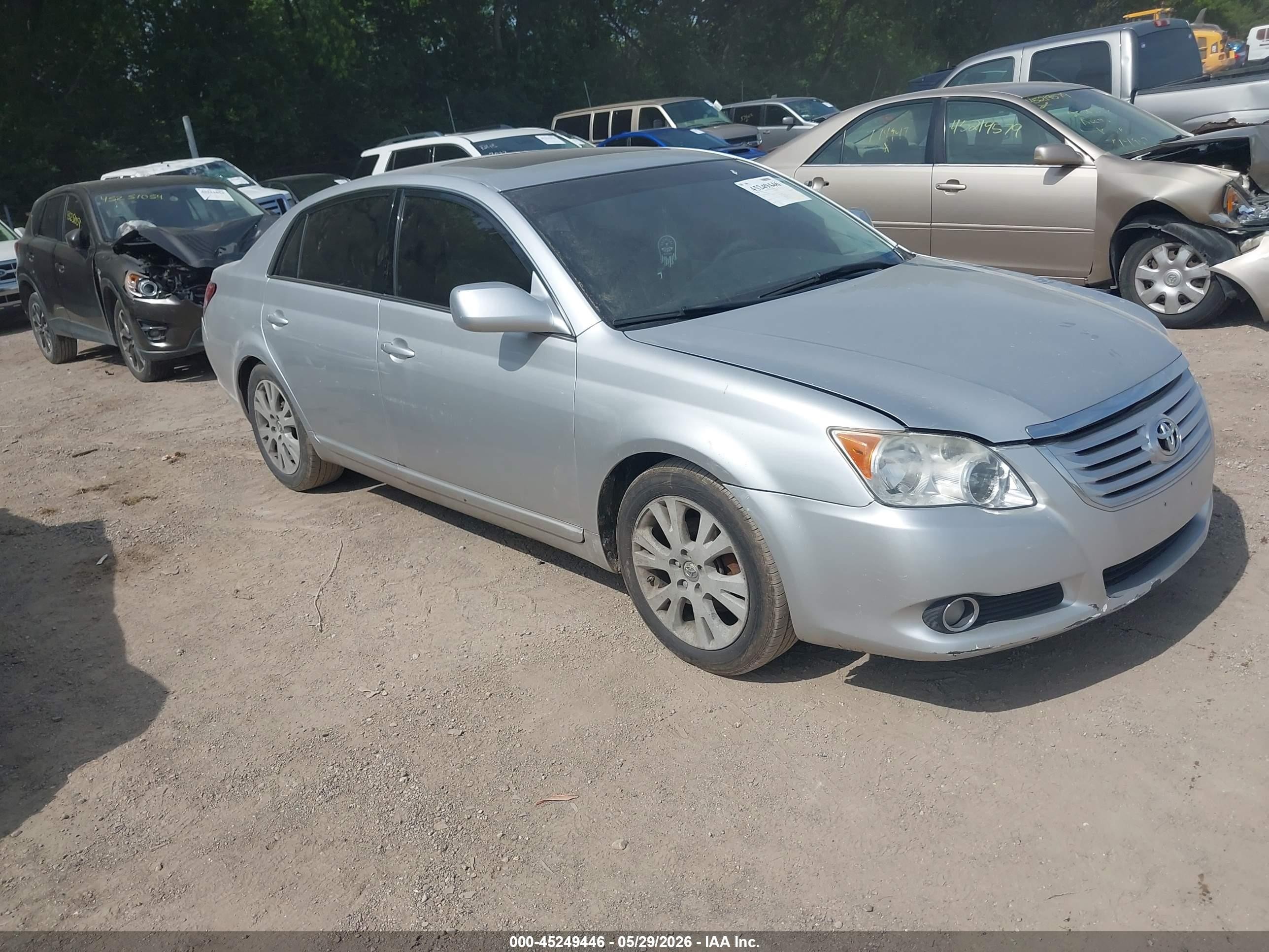 2008 Toyota Avalon Xls Серебряный vin: 4T1BK36B58U284951
