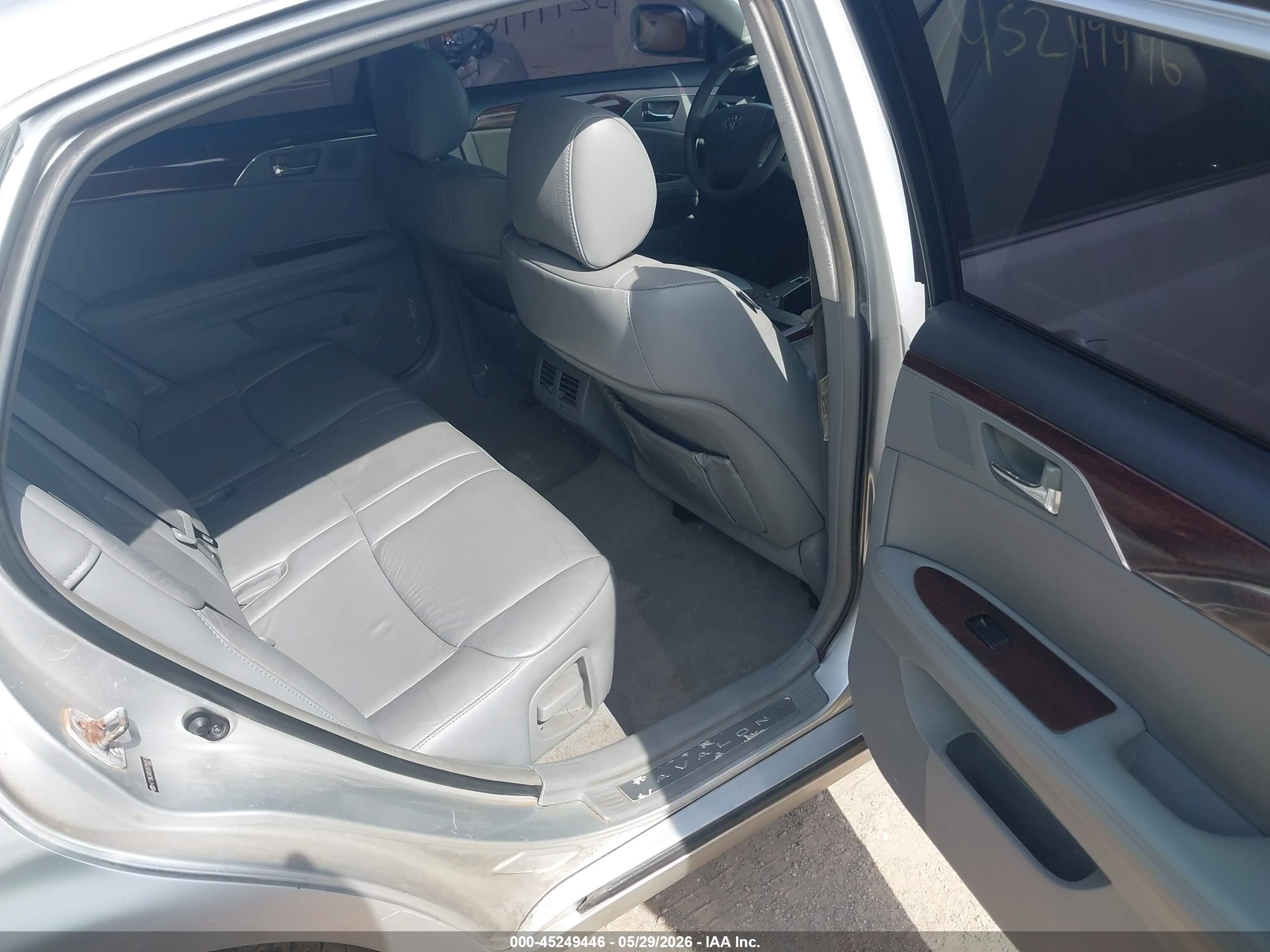 2008 Toyota Avalon Xls Серебряный vin: 4T1BK36B58U284951