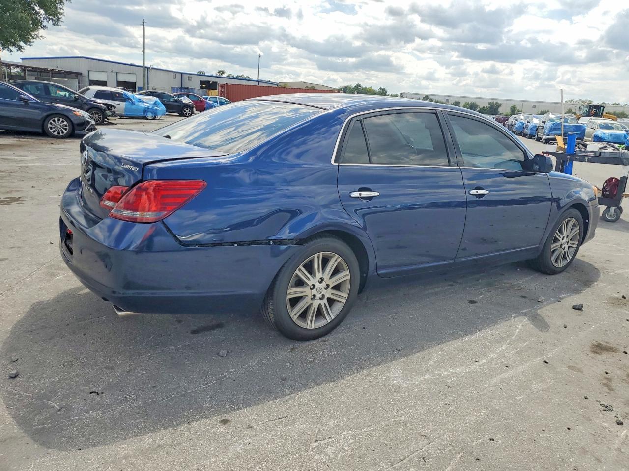2008 Toyota Avalon Limited Blue vin: 4T1BK36B58U286053