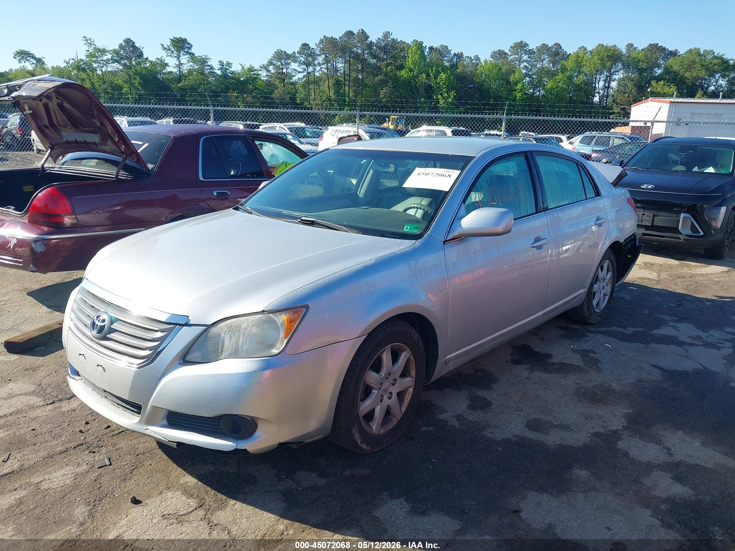 2008 Toyota Avalon Xl Silver vin: 4T1BK36B58U289261