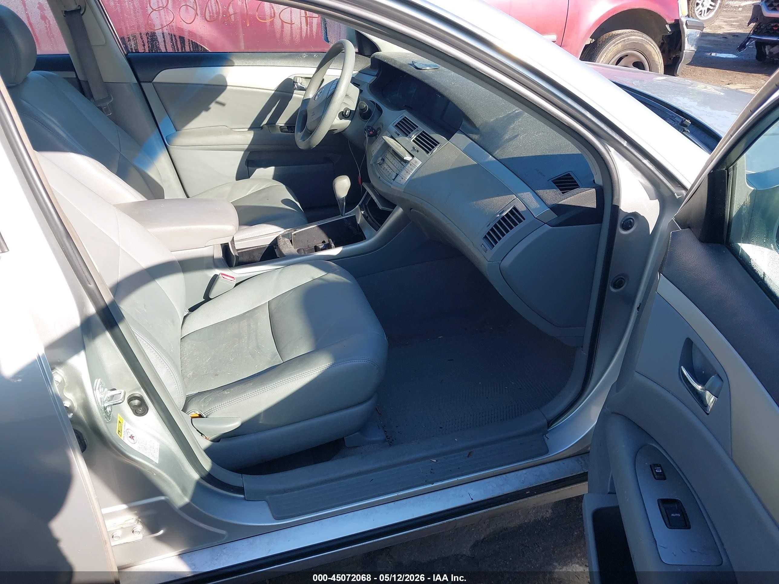2008 Toyota Avalon Xl Silver vin: 4T1BK36B58U289261