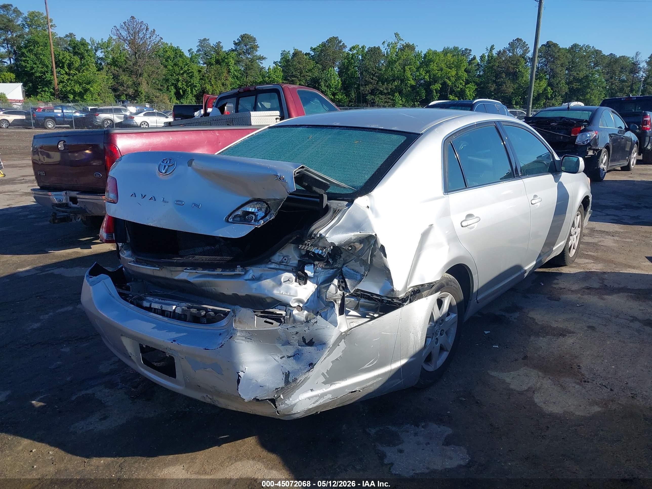 2008 Toyota Avalon Xl Silver vin: 4T1BK36B58U289261