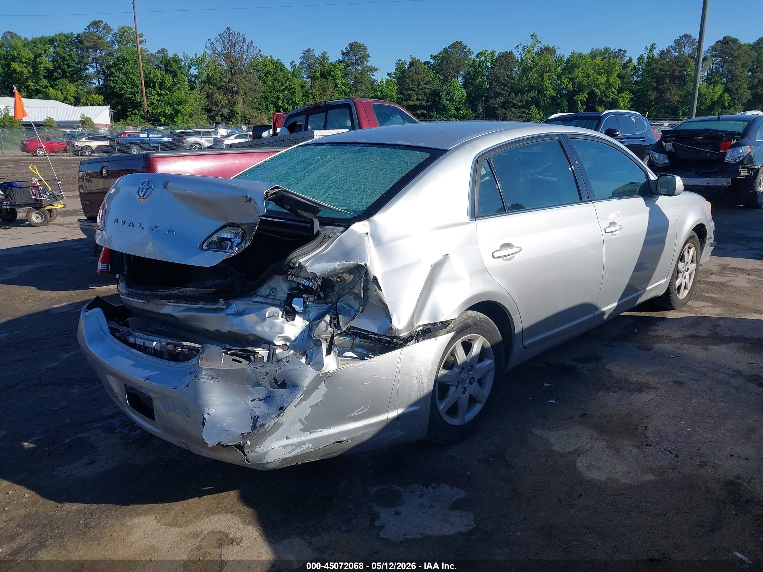 2008 Toyota Avalon Xl Silver vin: 4T1BK36B58U289261