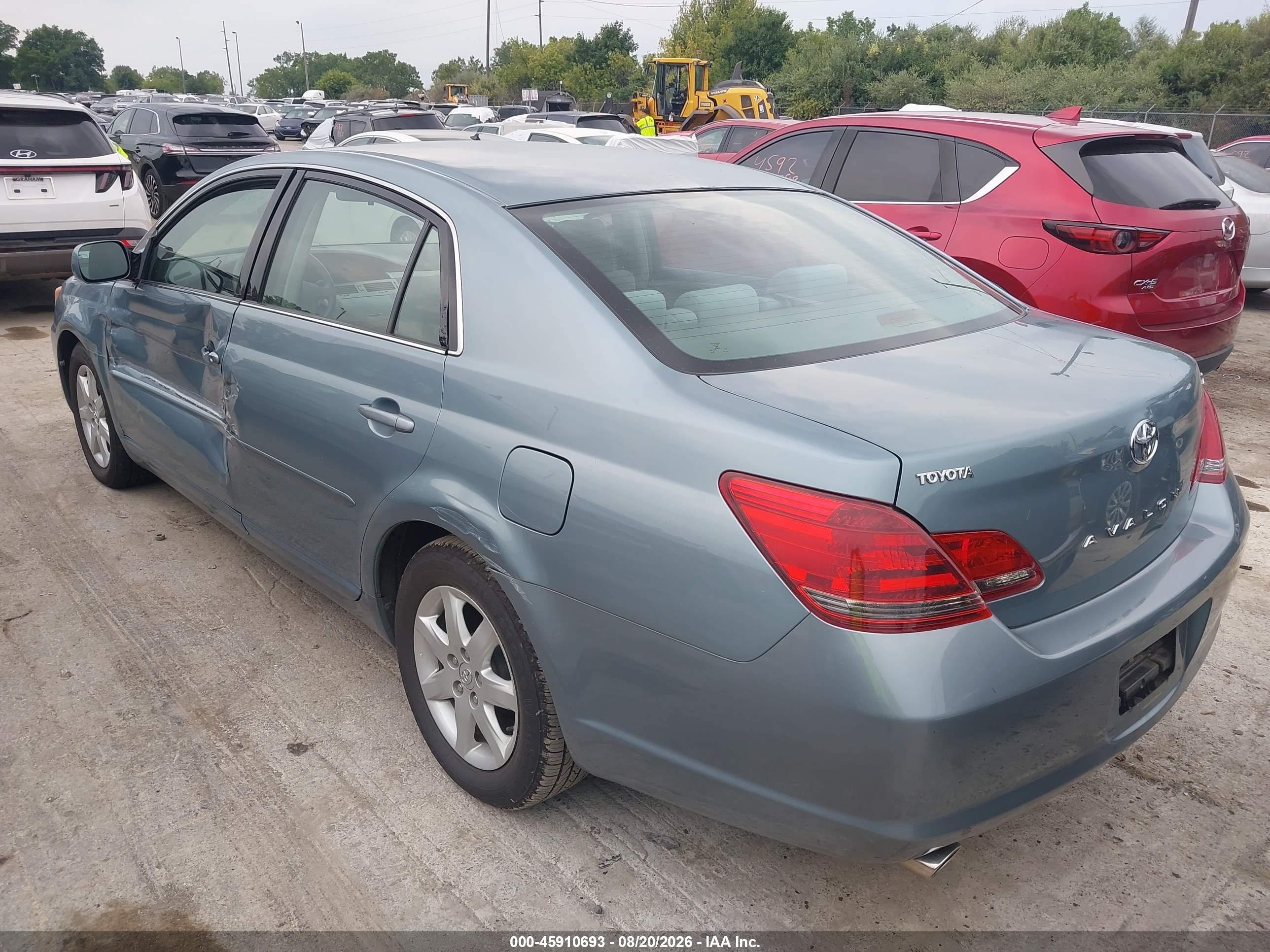 2008 Toyota Avalon Xl Light Blue vin: 4T1BK36B58U306592