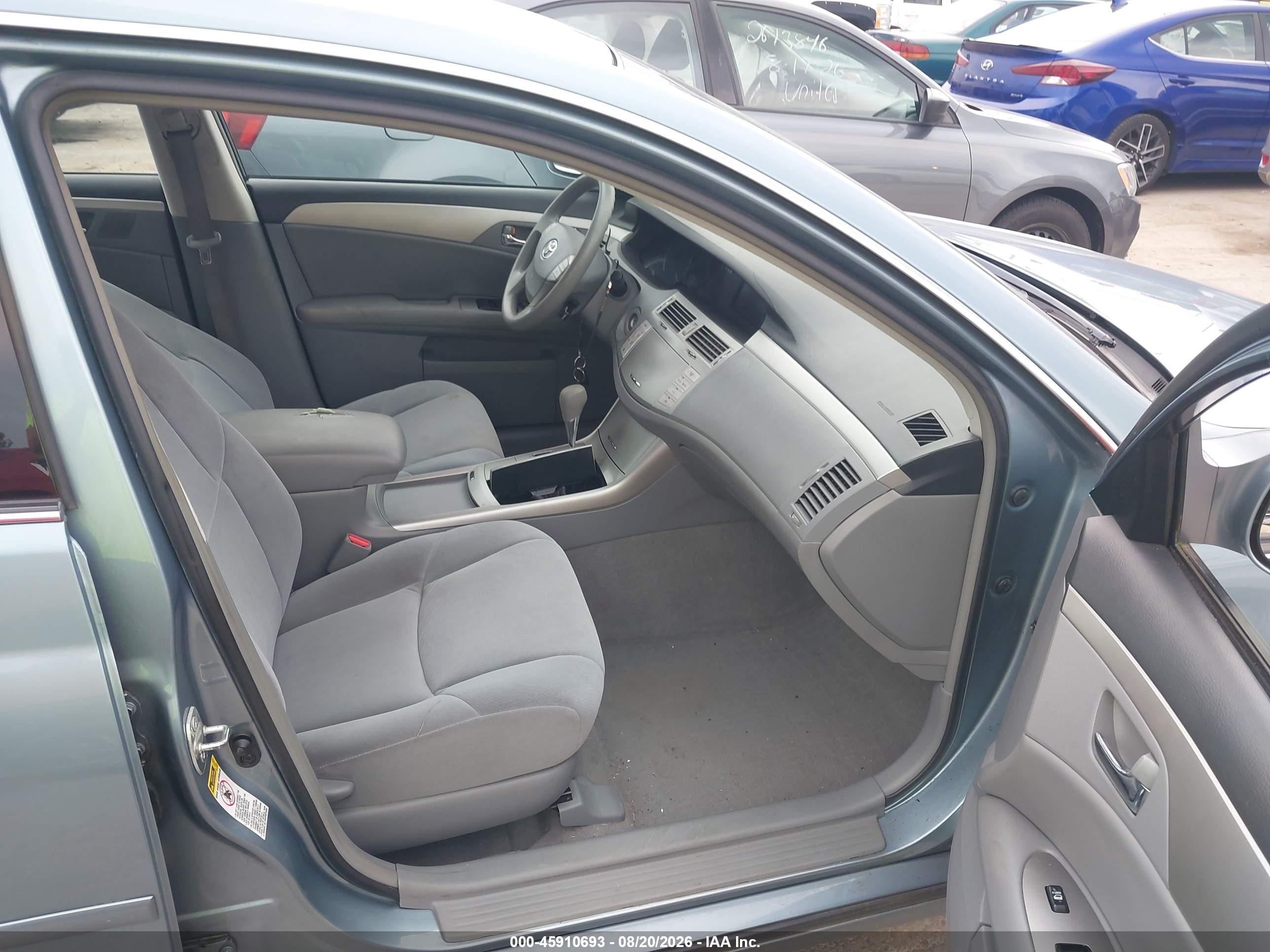 2008 Toyota Avalon Xl Light Blue vin: 4T1BK36B58U306592