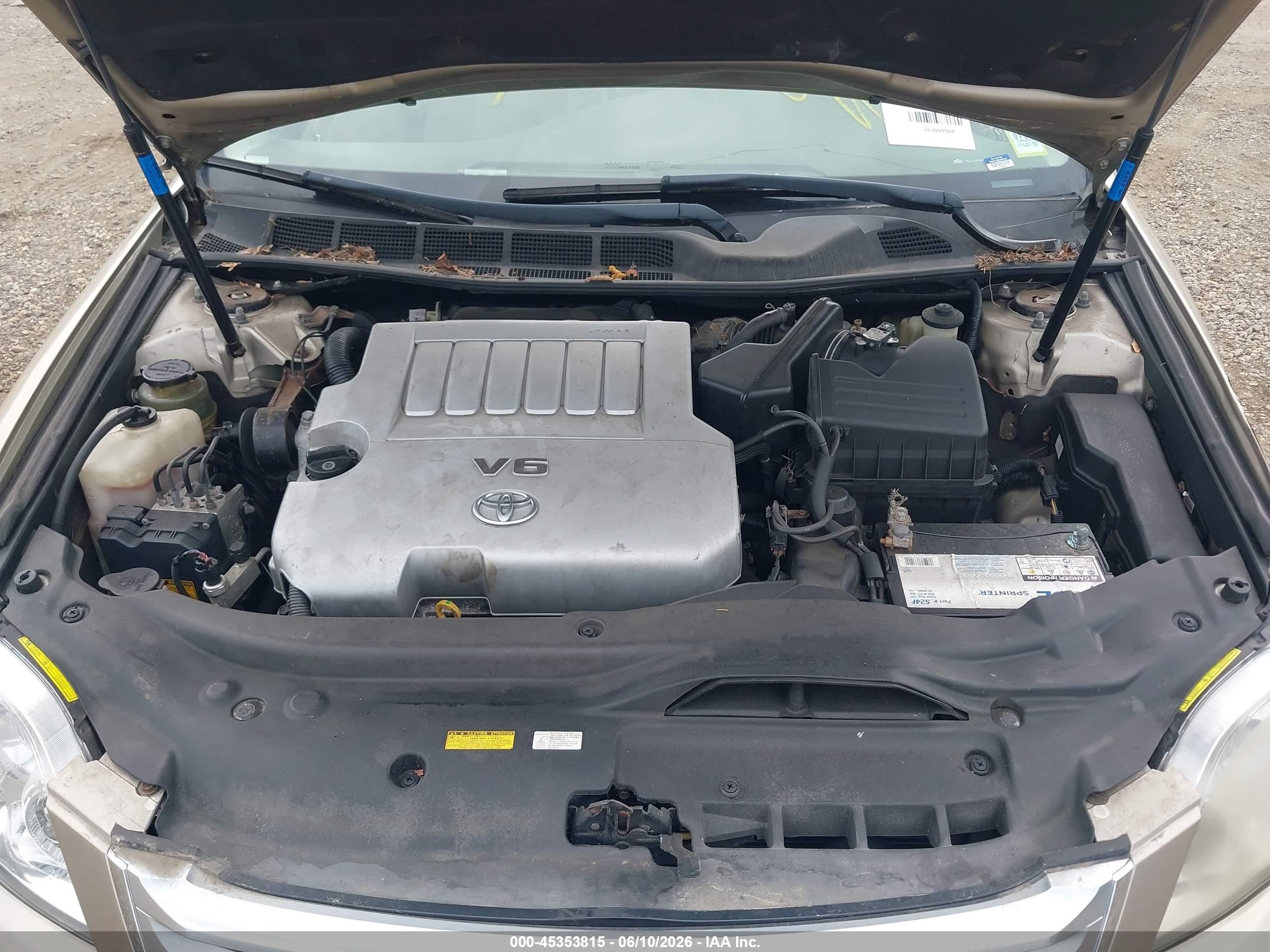 2008 Toyota Avalon Limited Gold vin: 4T1BK36B58U308293