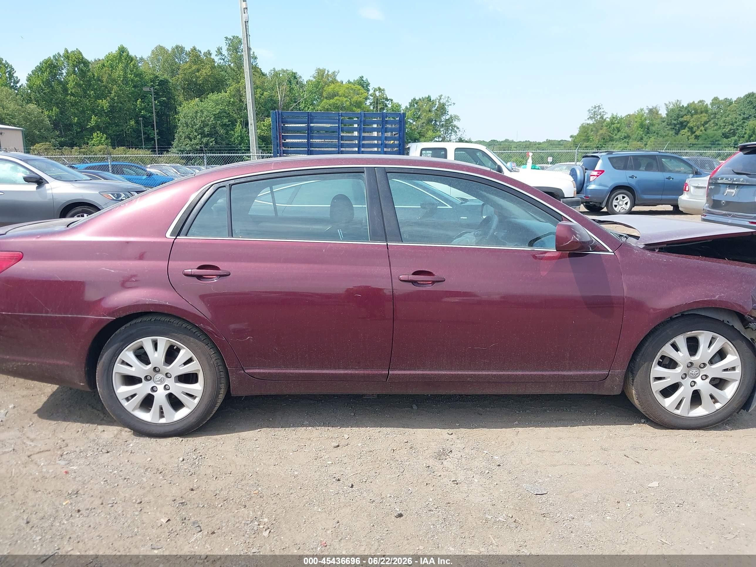 2008 Toyota Avalon Touring Burgundy vin: 4T1BK36B58U308679