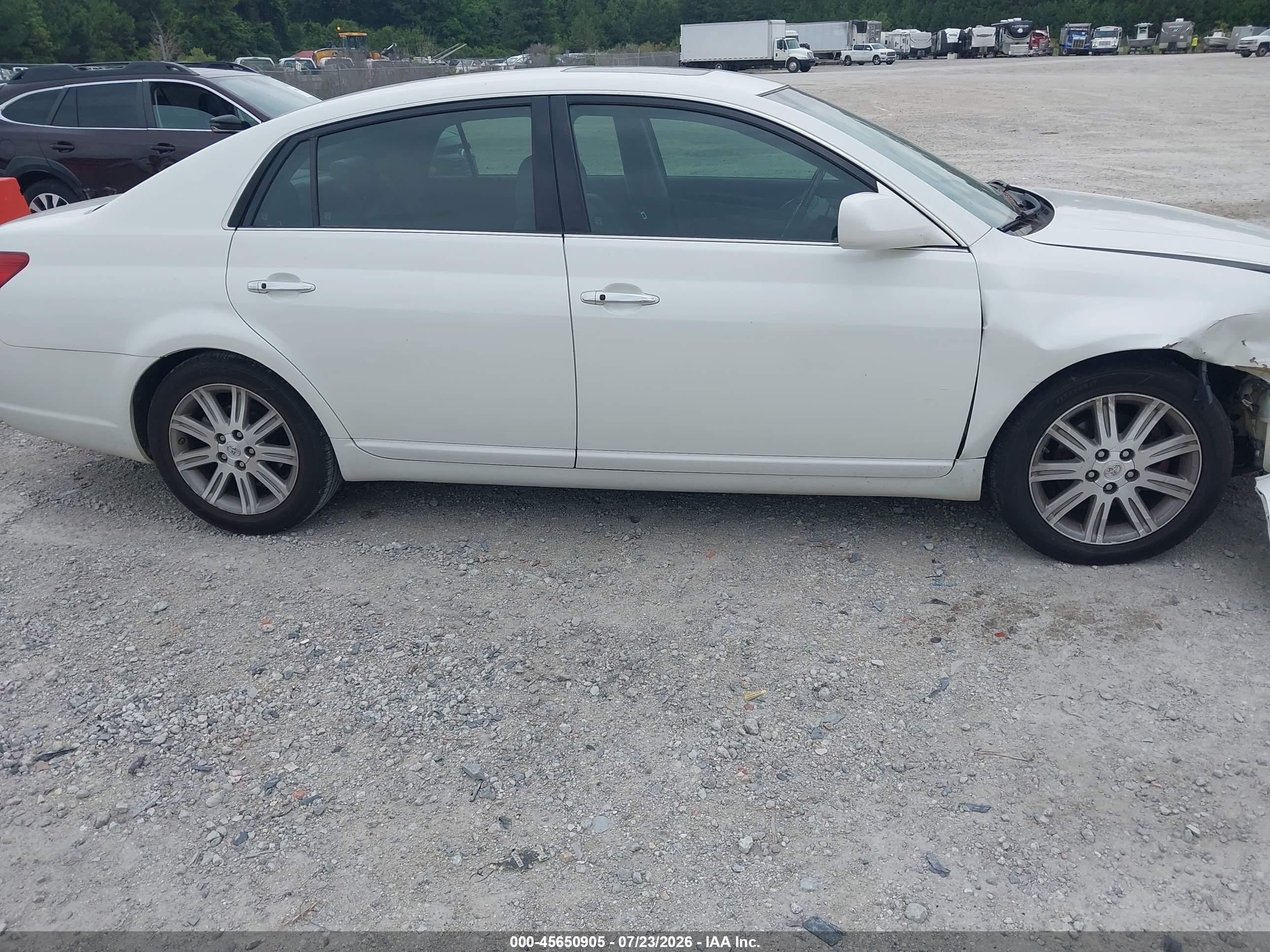 2008 Toyota Avalon Limited White vin: 4T1BK36B58U317737