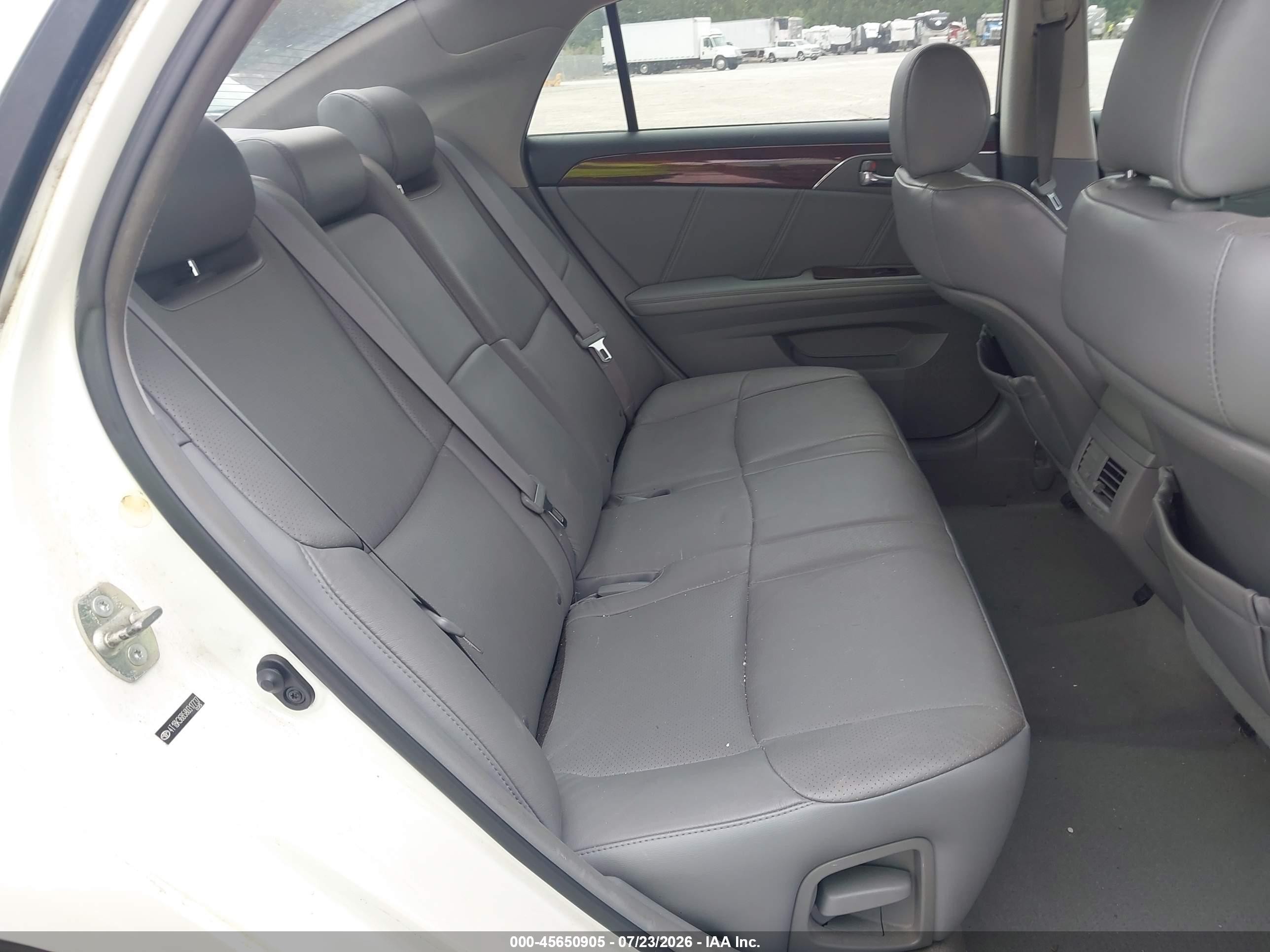 2008 Toyota Avalon Limited White vin: 4T1BK36B58U317737
