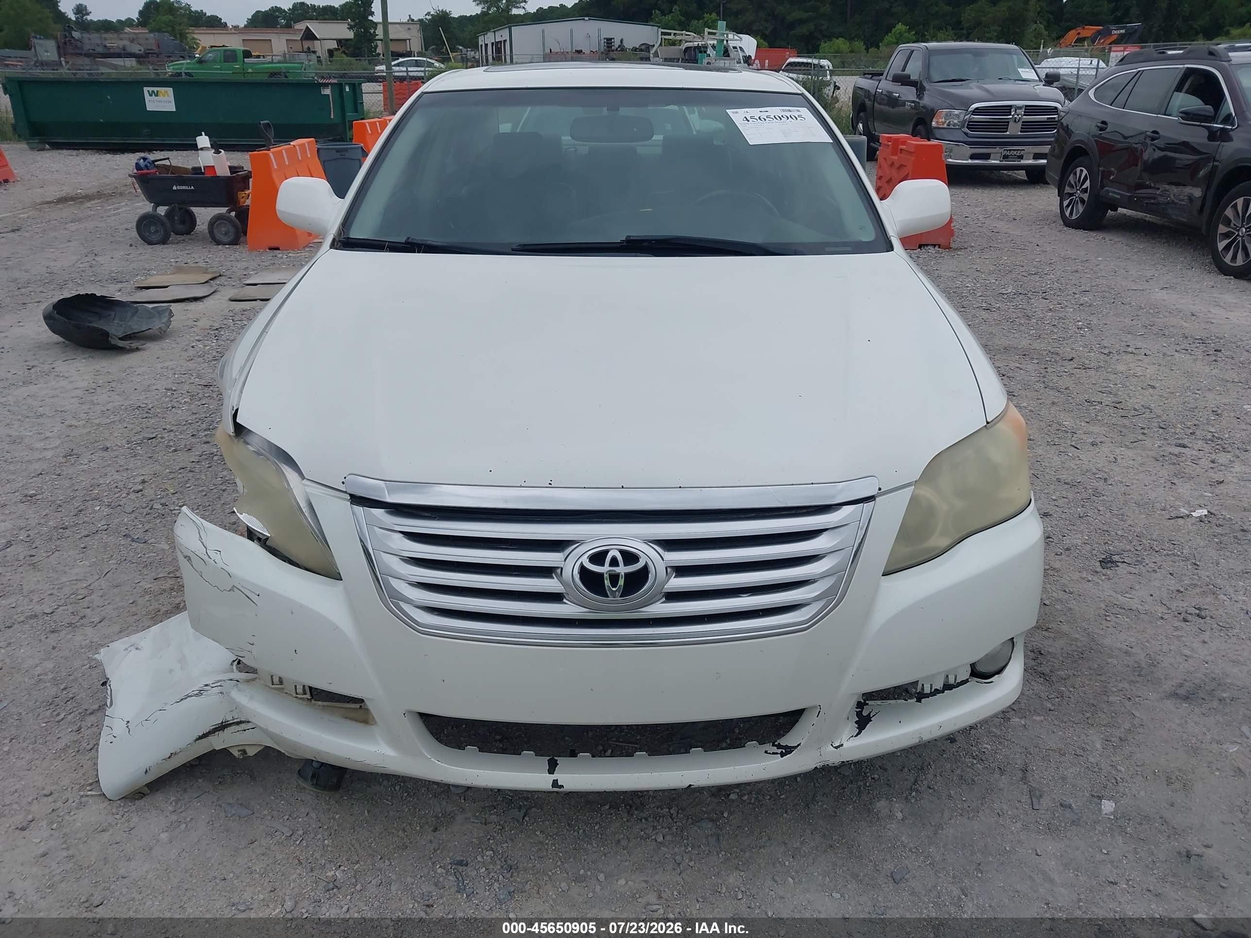 2008 Toyota Avalon Limited White vin: 4T1BK36B58U317737
