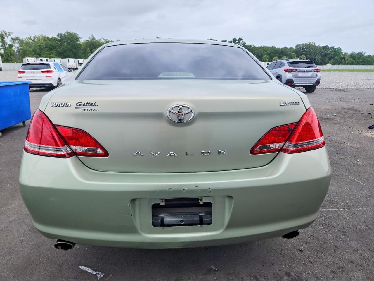 2005 Toyota Avalon Limited Green vin: 4T1BK36B65U003252