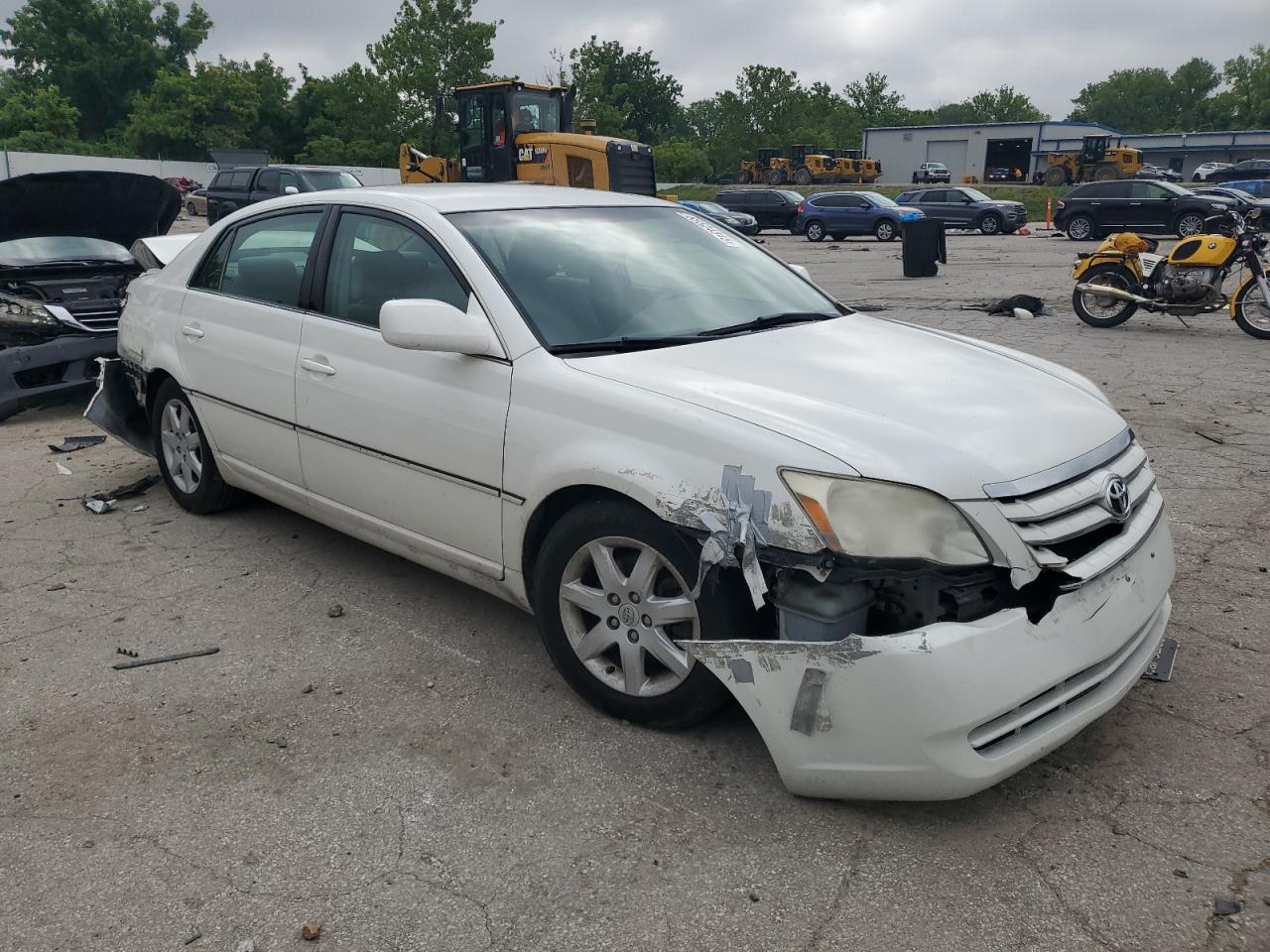 2005 Toyota Avalon Xl White vin: 4T1BK36B65U008371