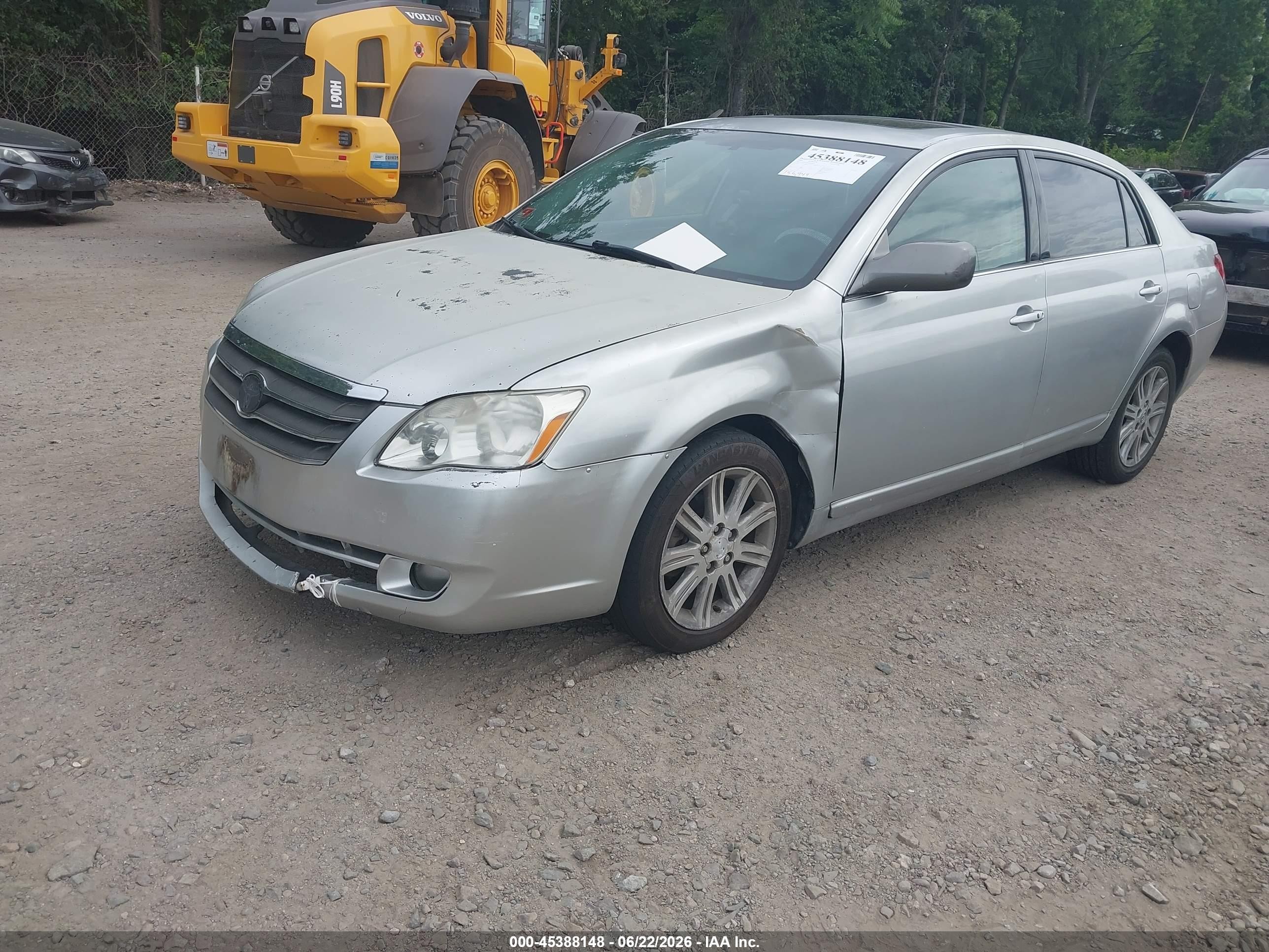 2005 Toyota Avalon Limited Silver vin: 4T1BK36B65U014851
