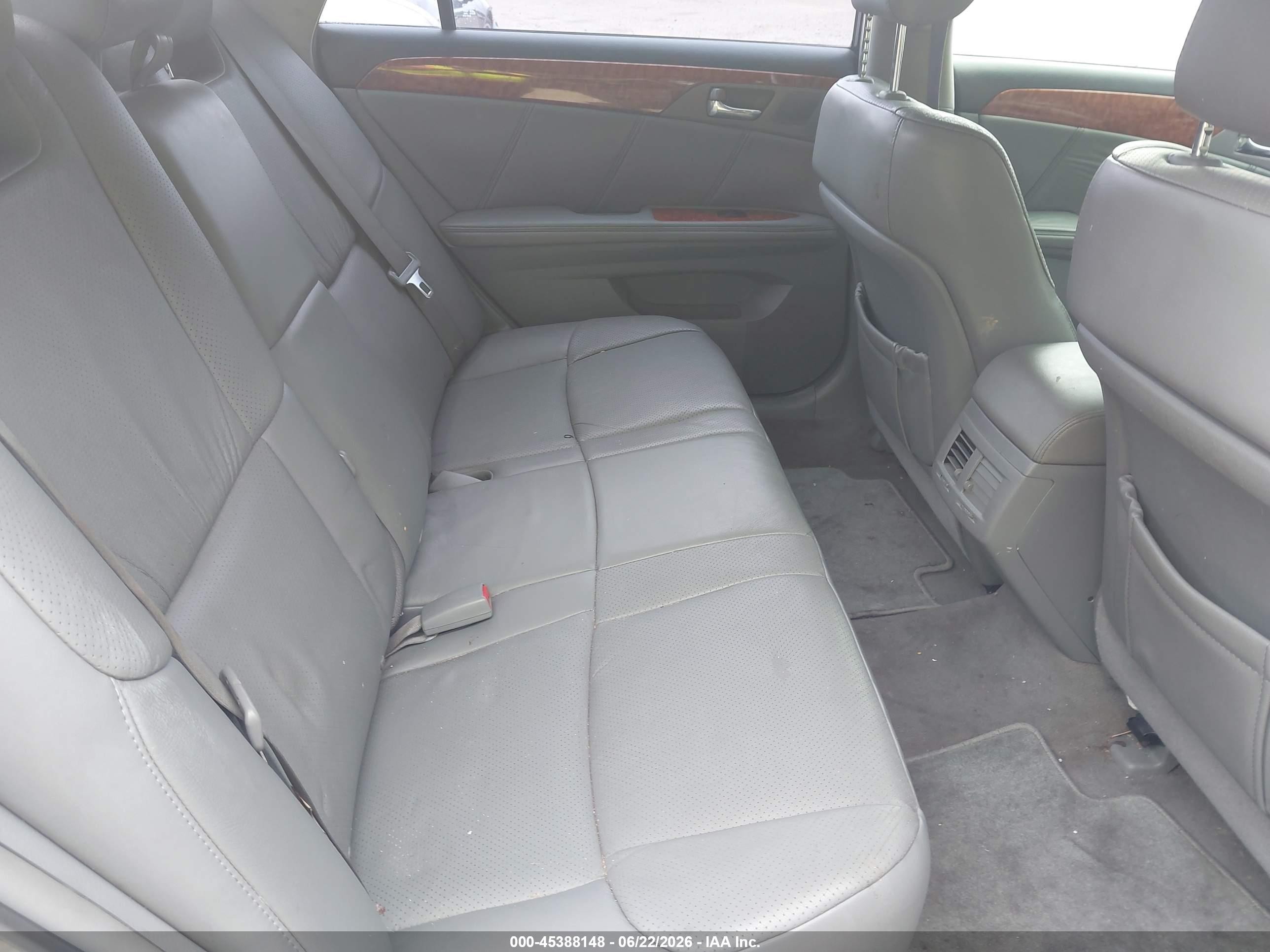 2005 Toyota Avalon Limited Silver vin: 4T1BK36B65U014851