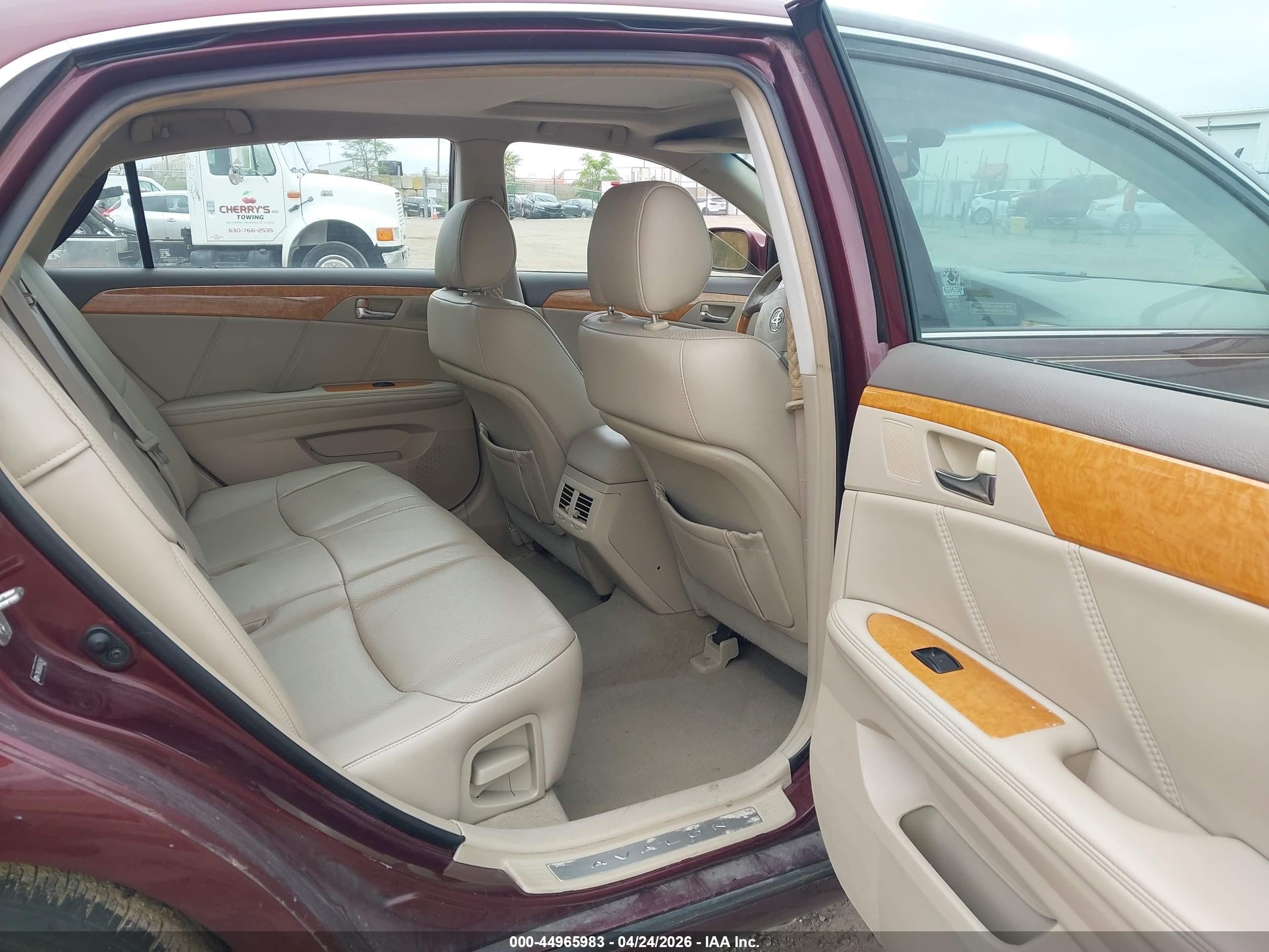 2006 Toyota Avalon Limited Maroon vin: 4T1BK36B66U067941