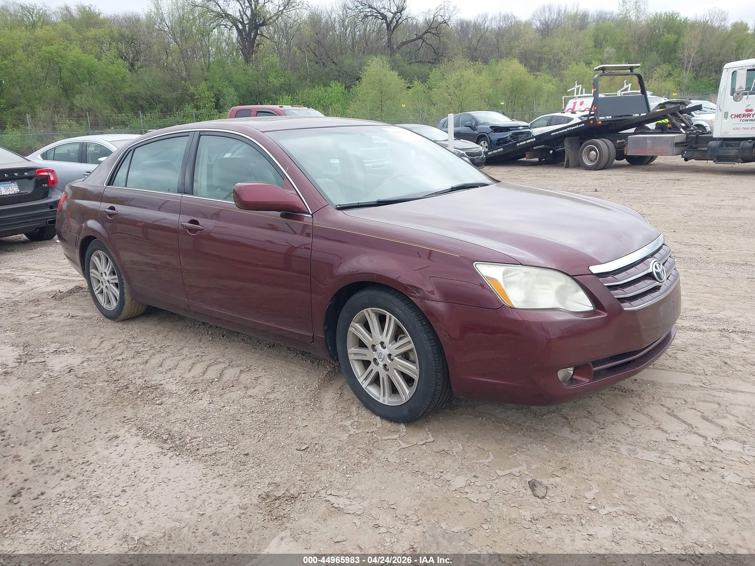2006 Toyota Avalon Limited Maroon vin: 4T1BK36B66U067941