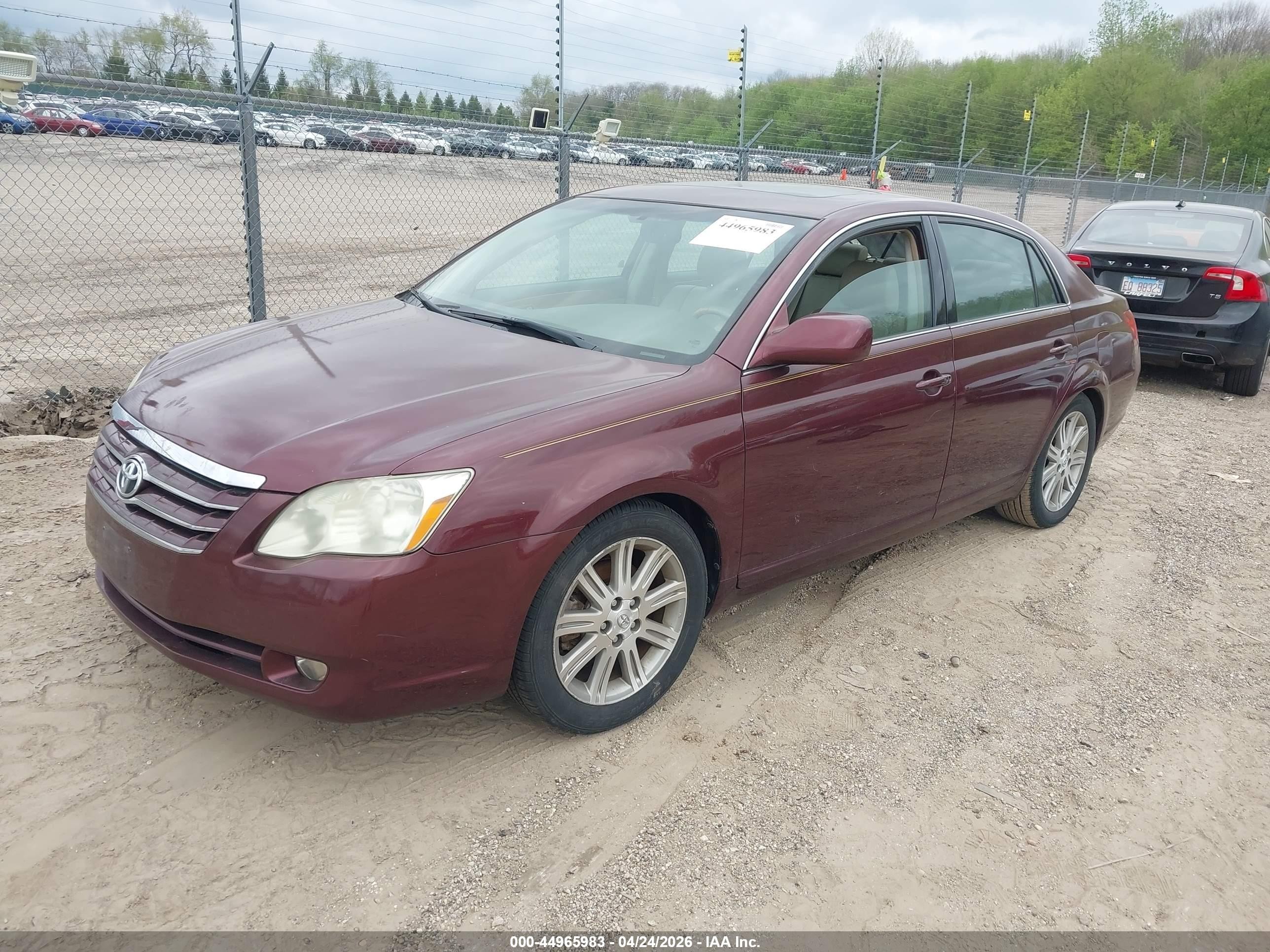 2006 Toyota Avalon Limited Maroon vin: 4T1BK36B66U067941