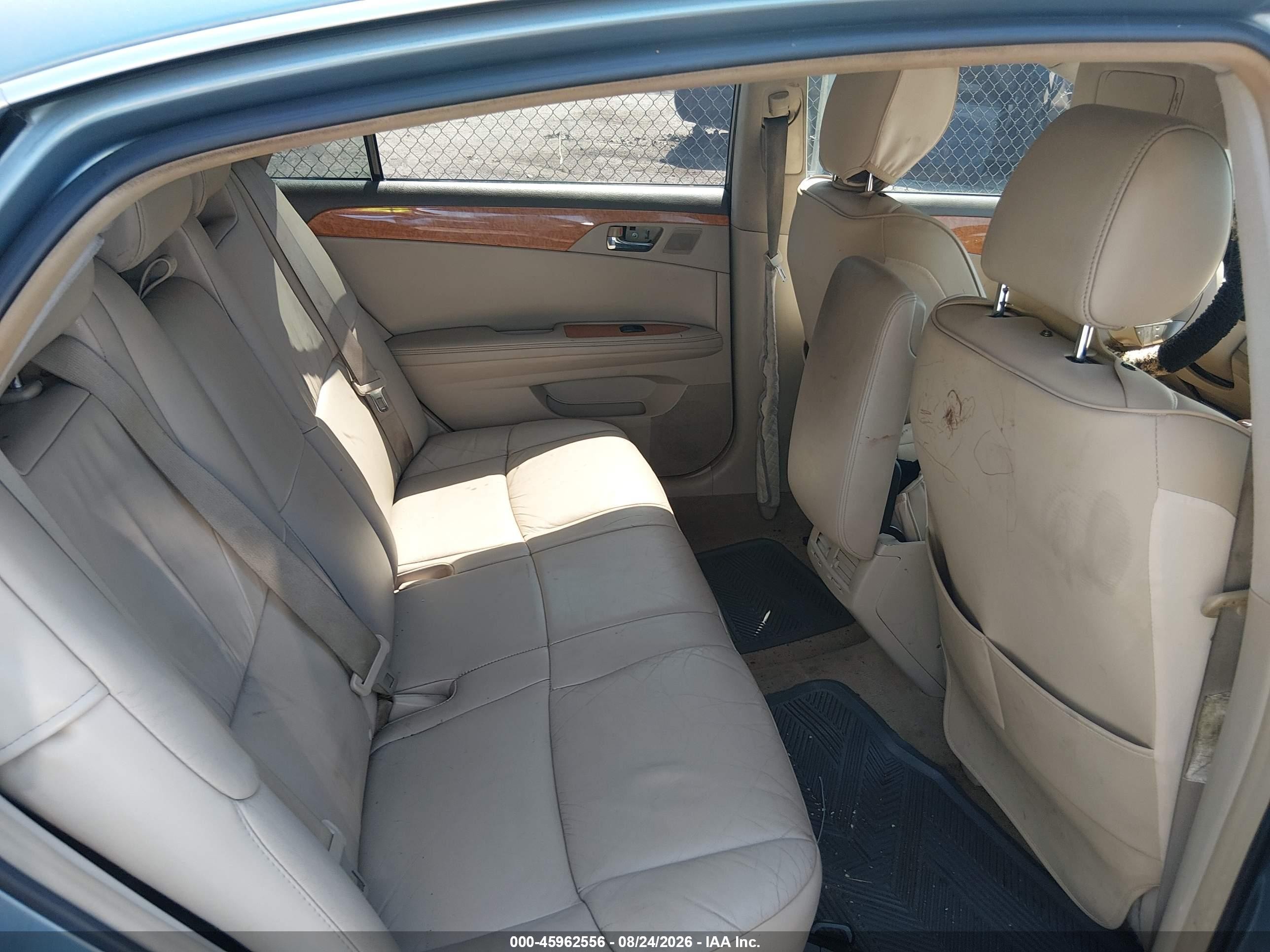 2006 Toyota Avalon Xls Blue vin: 4T1BK36B66U146218