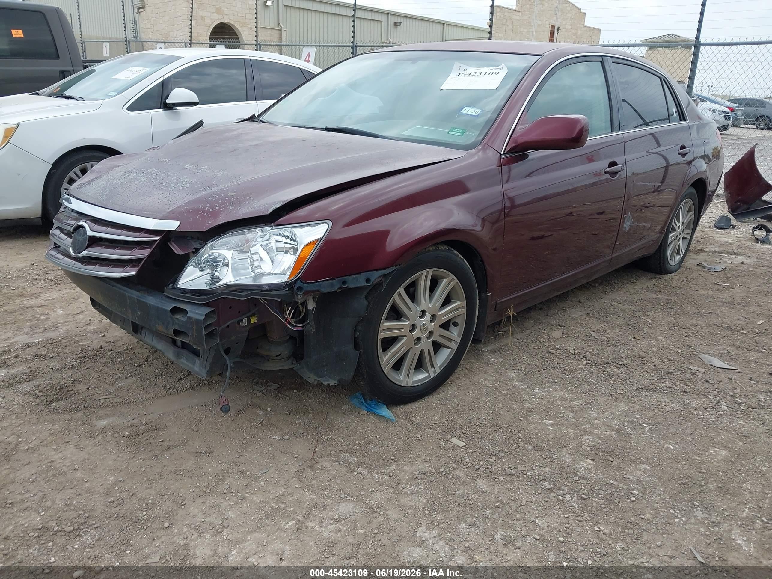 2006 Toyota Avalon Limited Maroon vin: 4T1BK36B66U150348