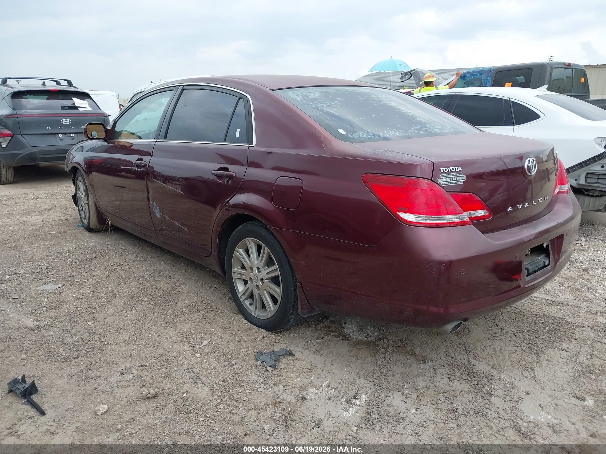2006 Toyota Avalon Limited Maroon vin: 4T1BK36B66U150348