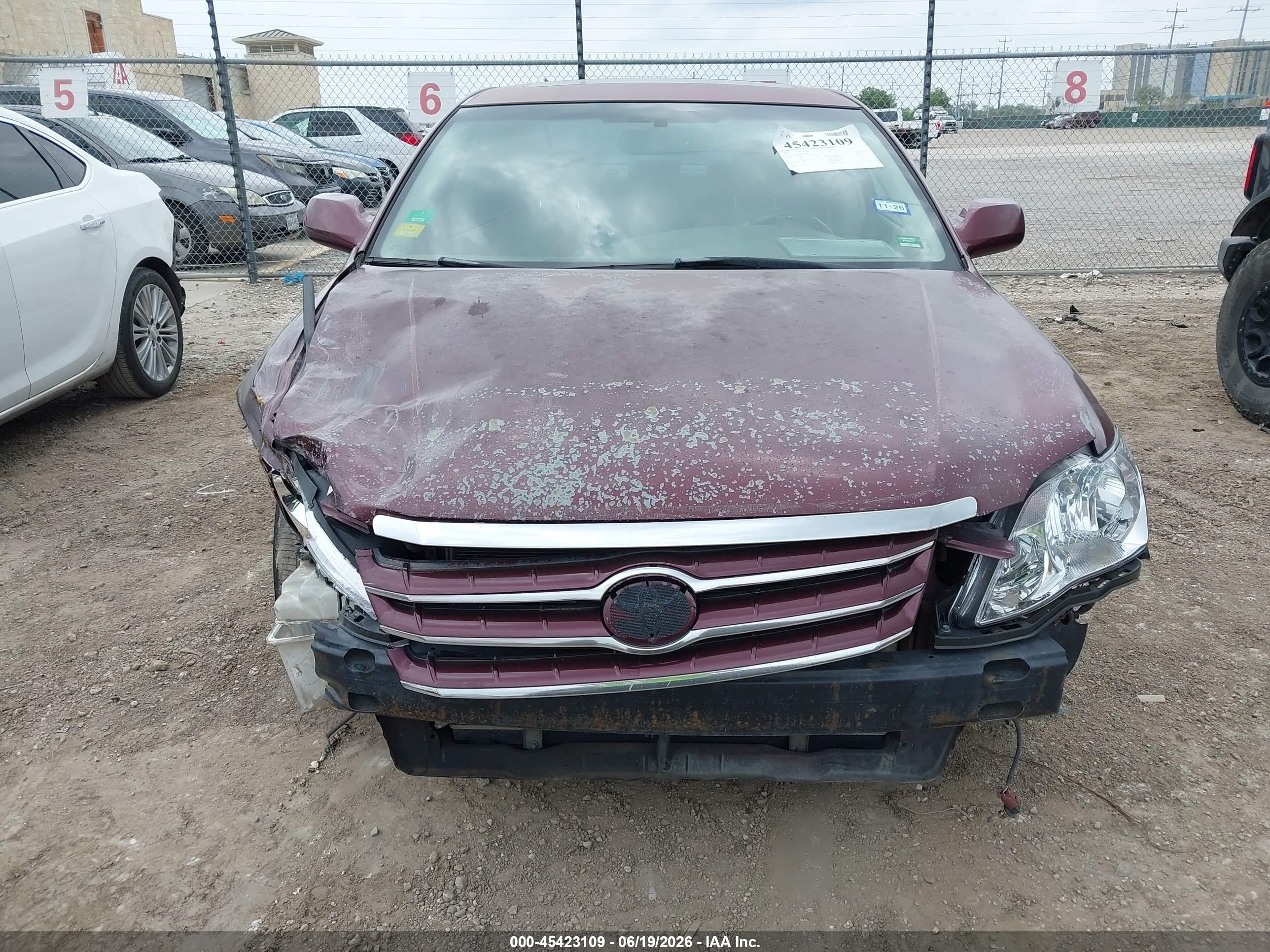 2006 Toyota Avalon Limited Maroon vin: 4T1BK36B66U150348