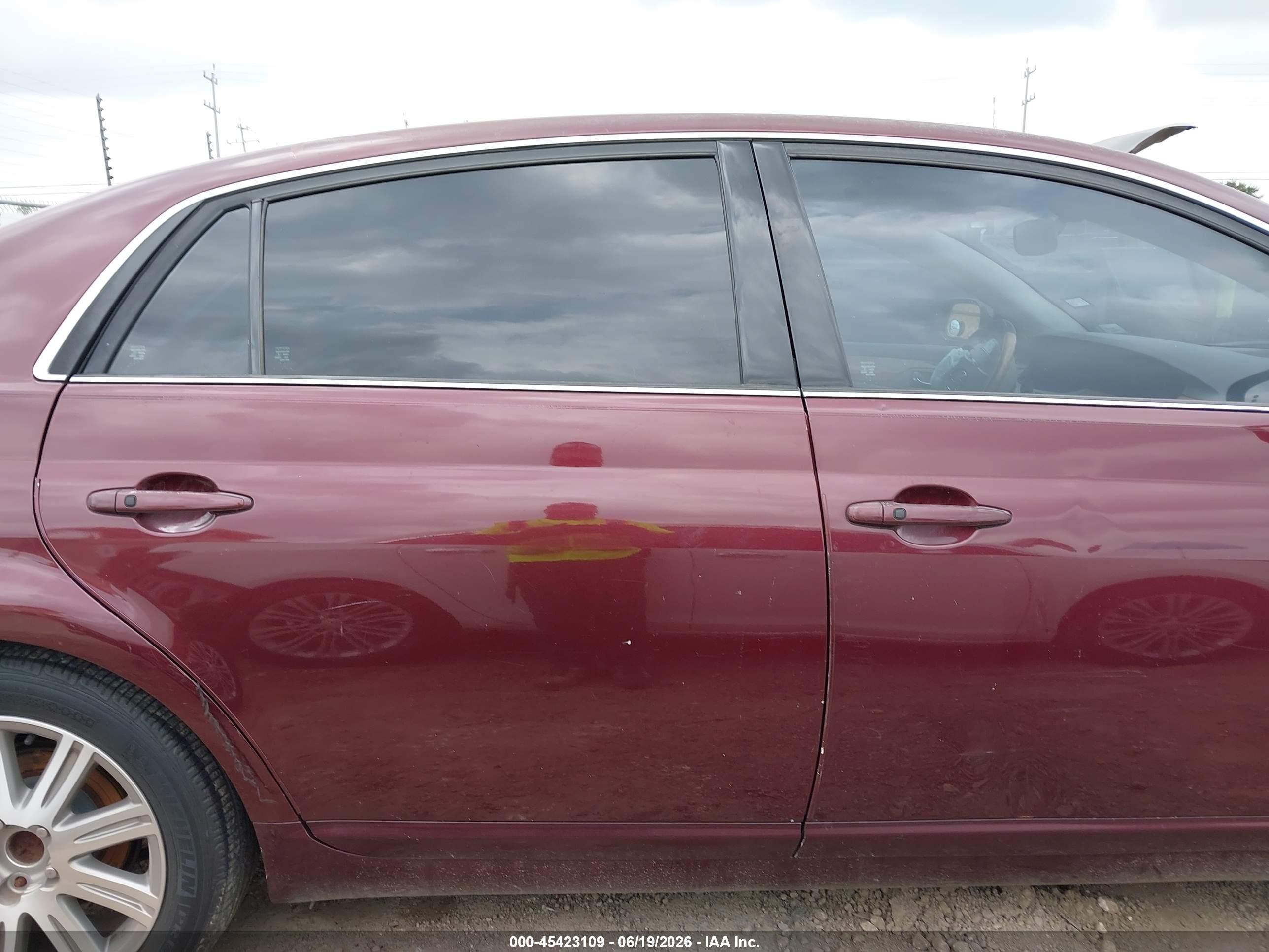 2006 Toyota Avalon Limited Maroon vin: 4T1BK36B66U150348
