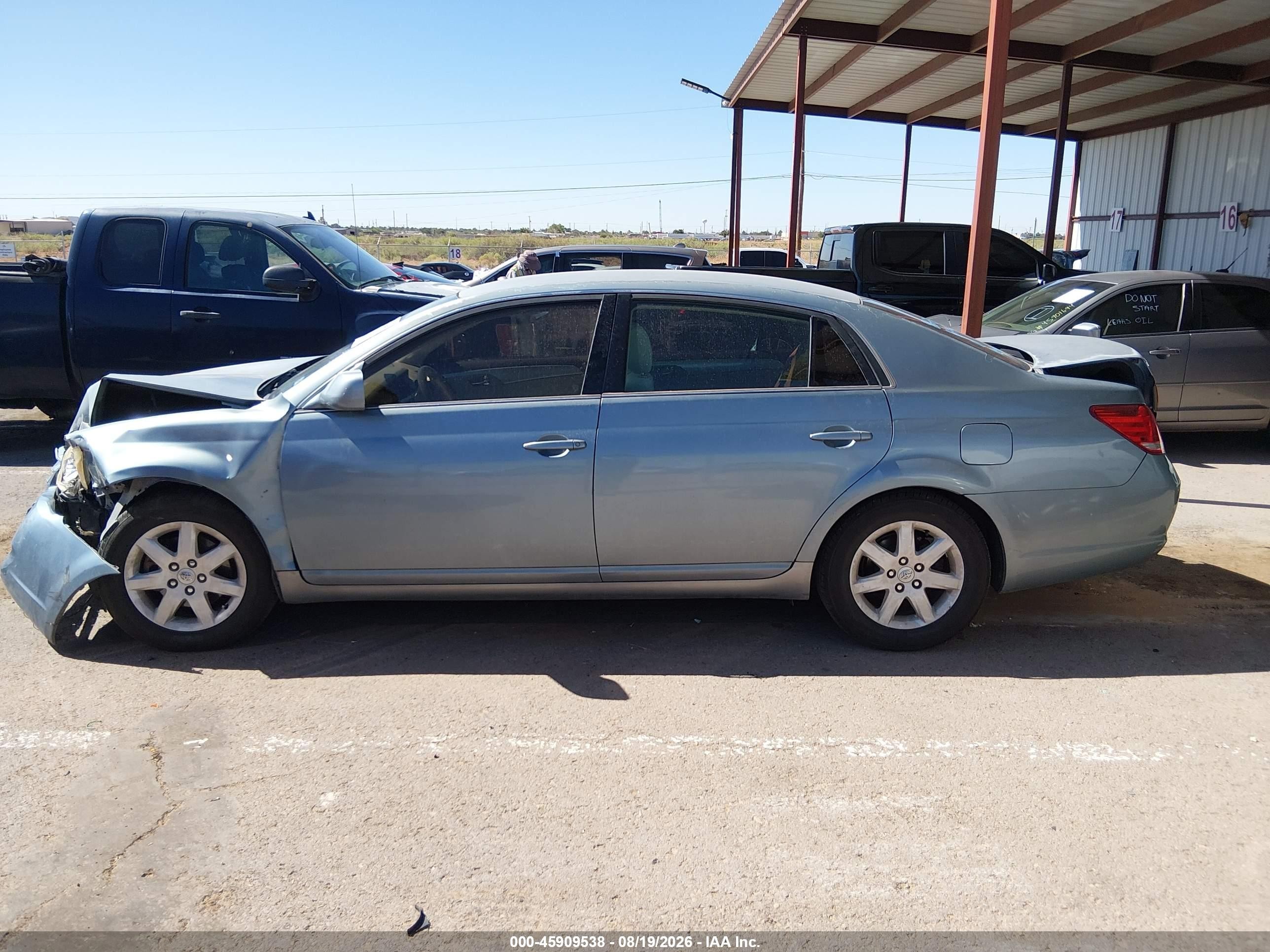 2007 Toyota Avalon Xl Blue vin: 4T1BK36B67U172139