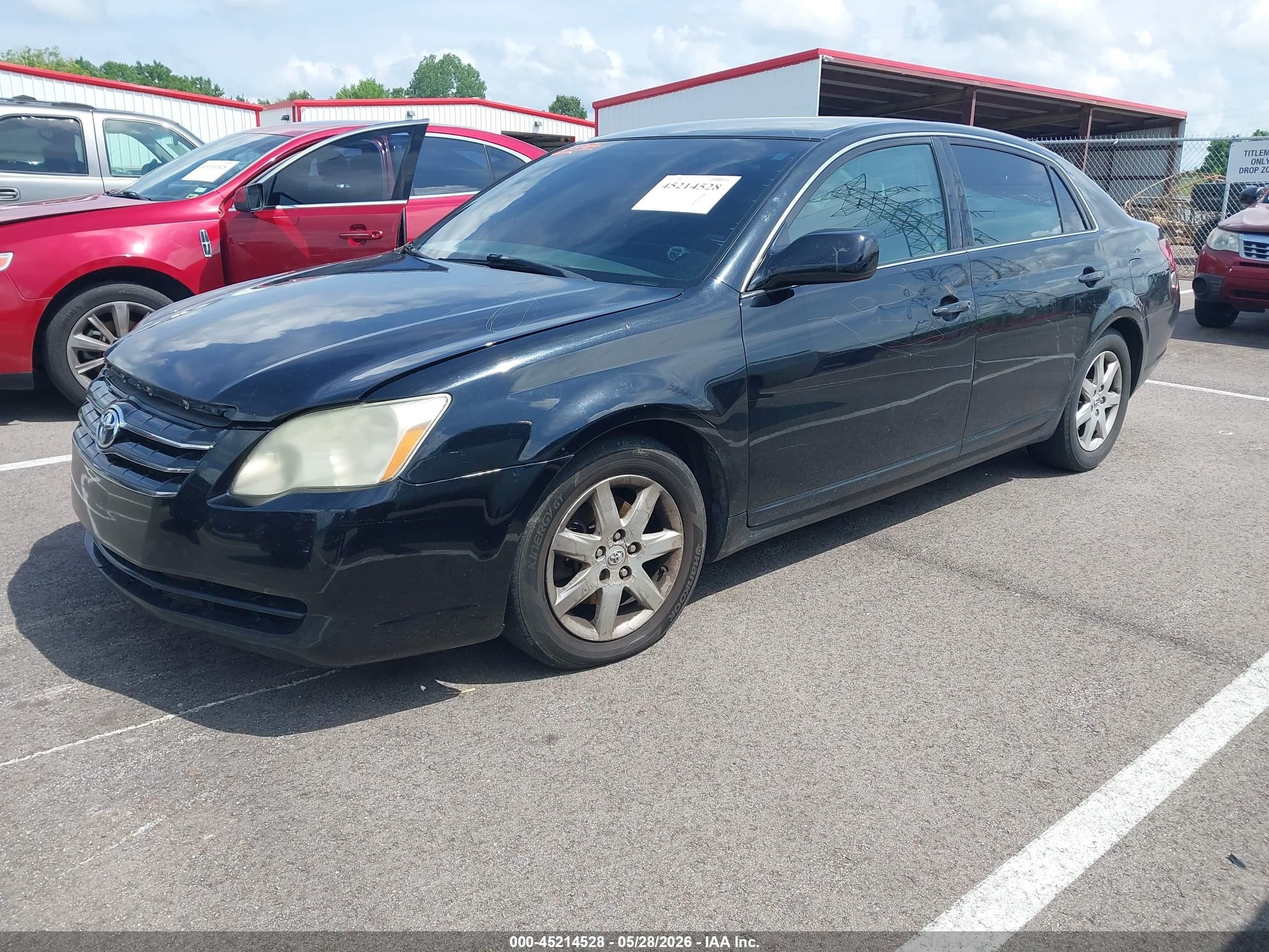 2007 Toyota Avalon Xl Black vin: 4T1BK36B67U182430