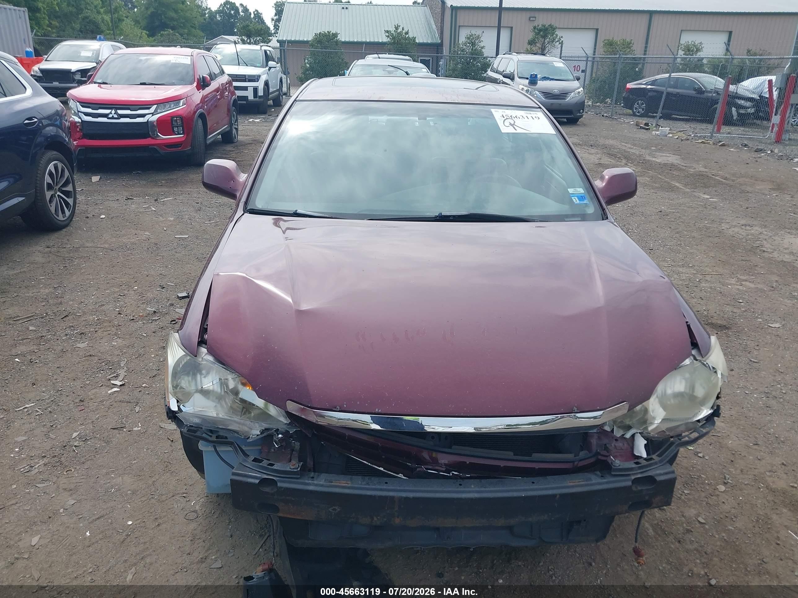 2007 Toyota Avalon Touring Фиолетовый vin: 4T1BK36B67U195467