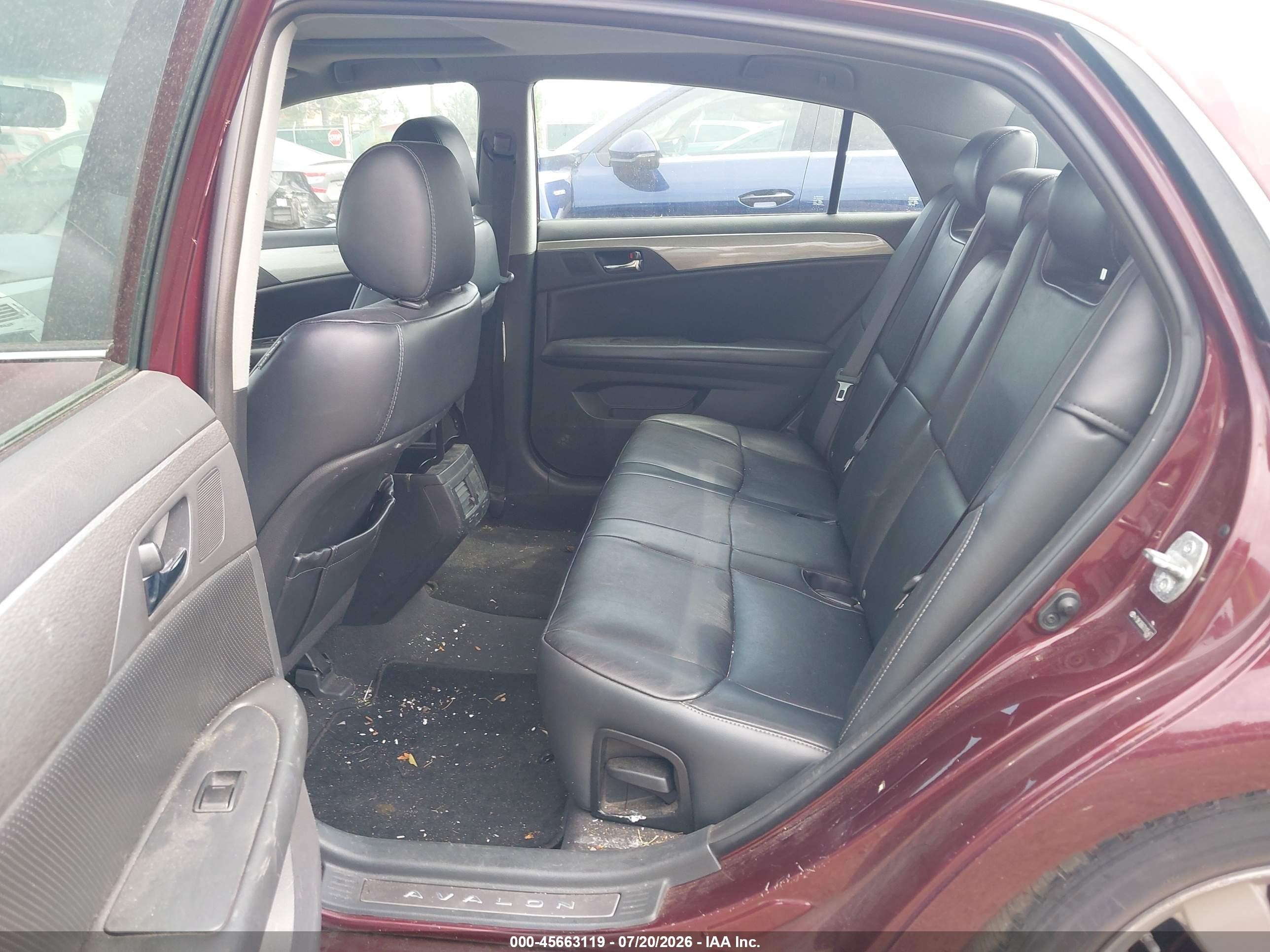 2007 Toyota Avalon Touring Фиолетовый vin: 4T1BK36B67U195467