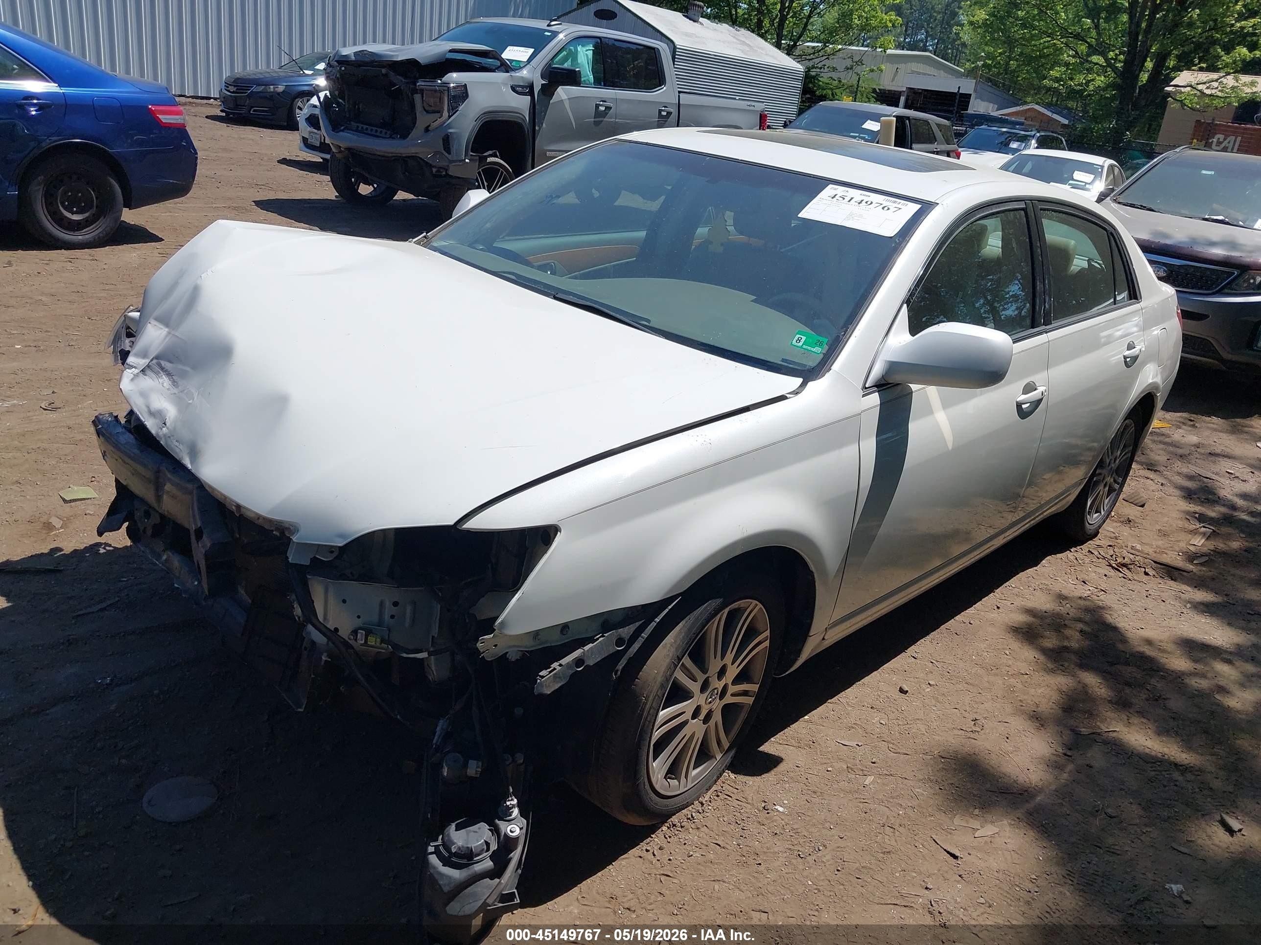 2007 Toyota Avalon Limited White vin: 4T1BK36B67U202983