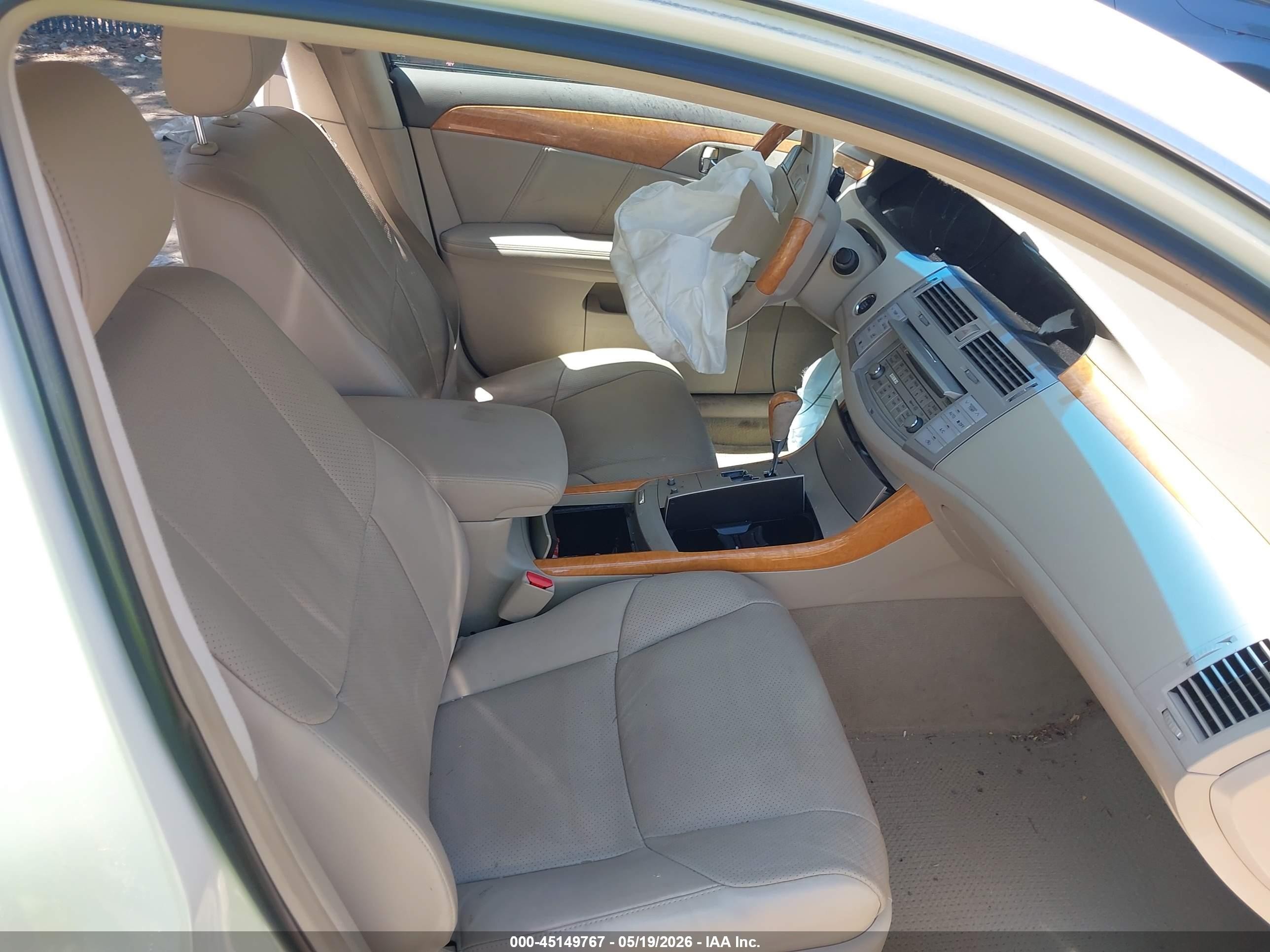 2007 Toyota Avalon Limited White vin: 4T1BK36B67U202983
