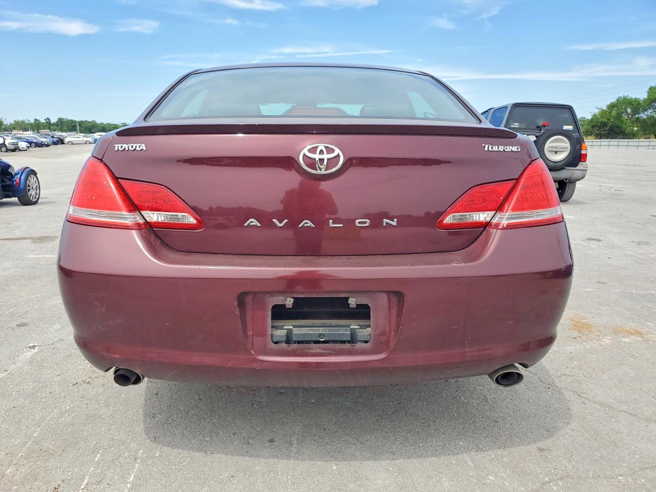 2007 Toyota Avalon Touring Maroon vin: 4T1BK36B67U203745