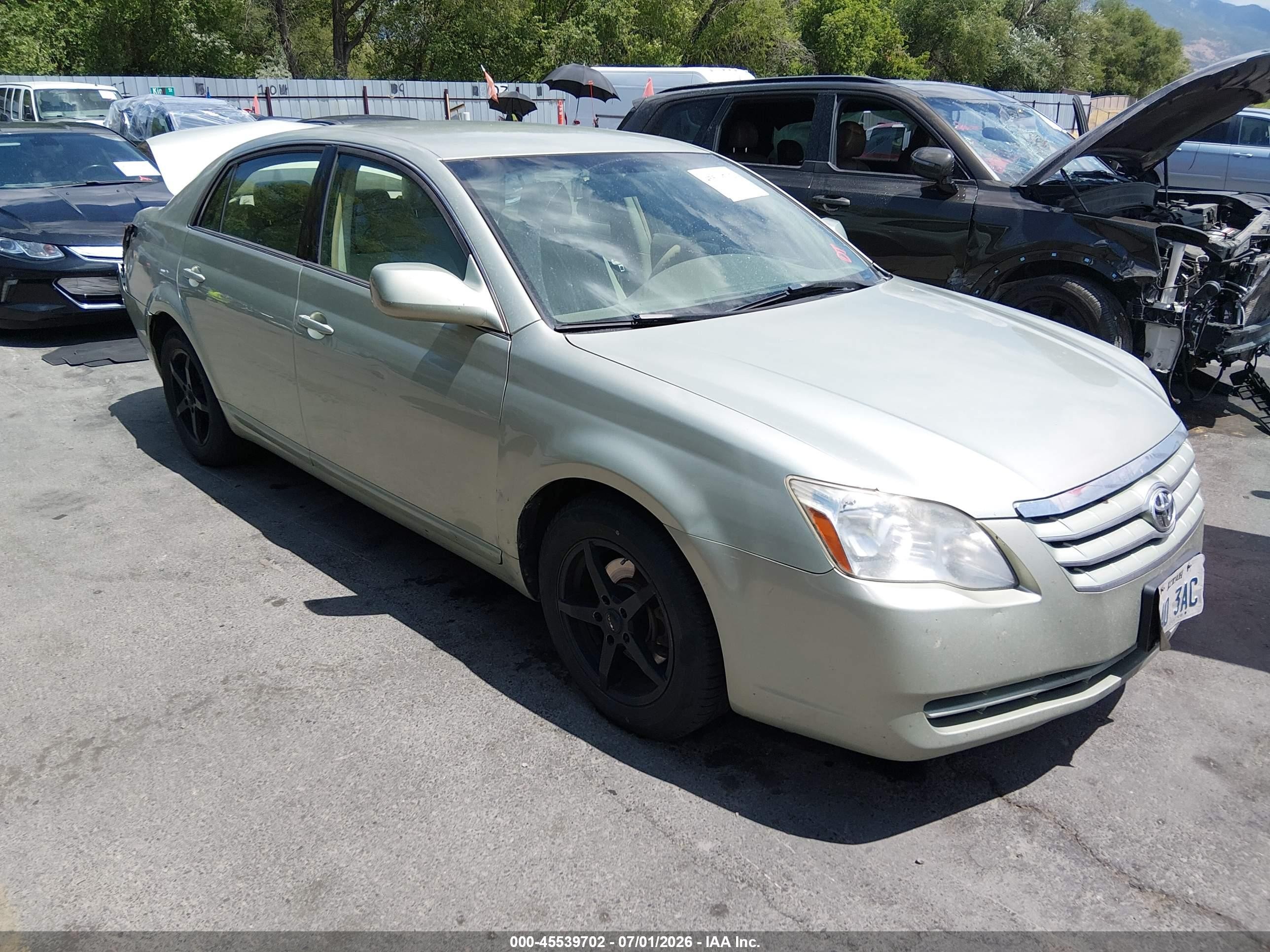 2007 Toyota Avalon Xl Зеленый vin: 4T1BK36B67U212820