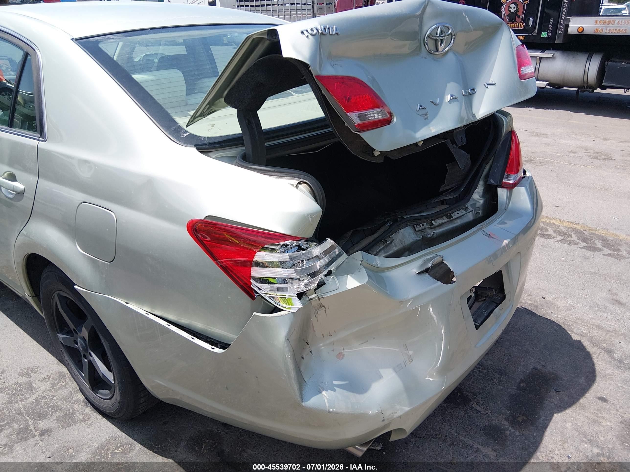2007 Toyota Avalon Xl Зеленый vin: 4T1BK36B67U212820