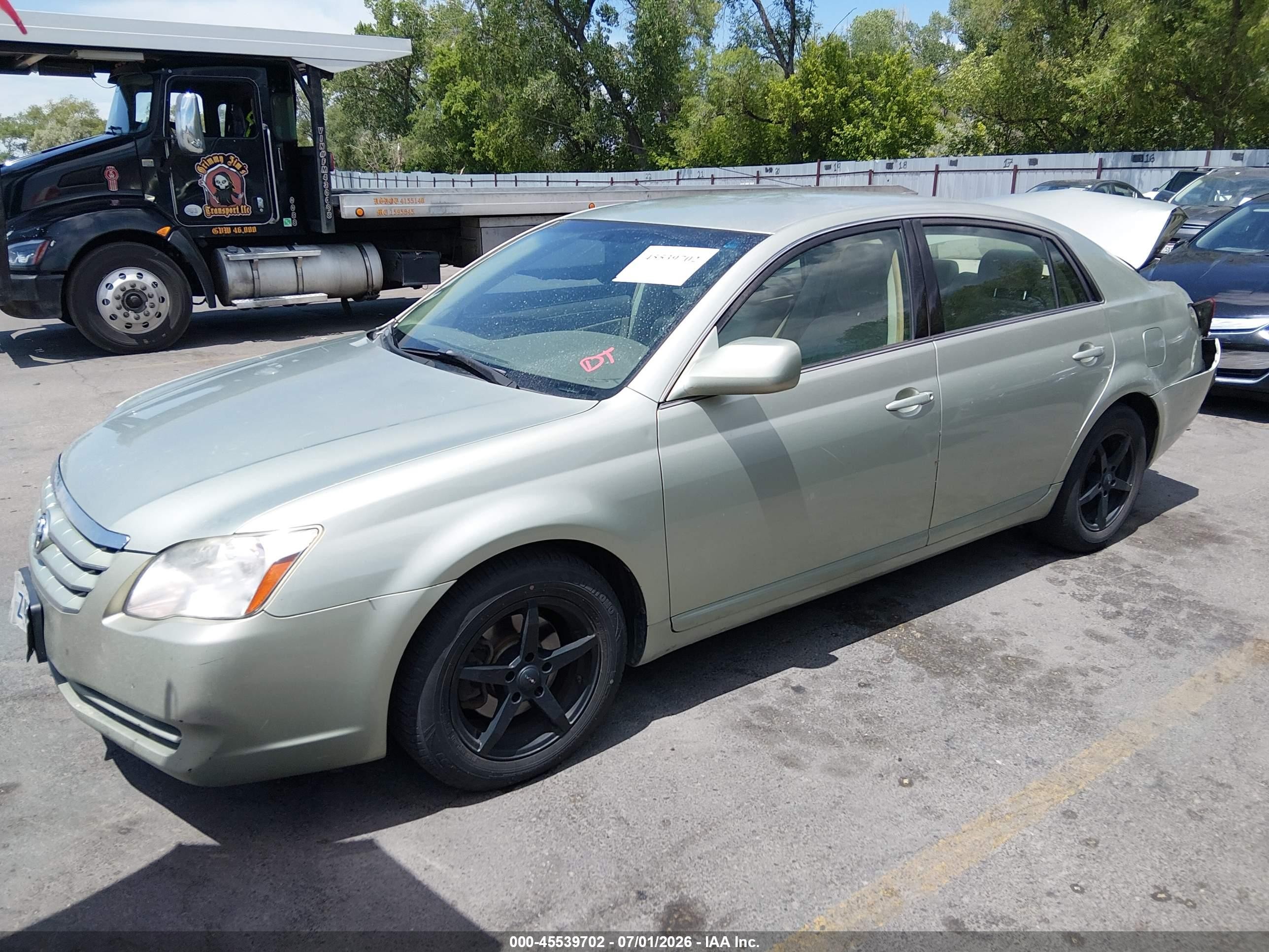 2007 Toyota Avalon Xl Зеленый vin: 4T1BK36B67U212820