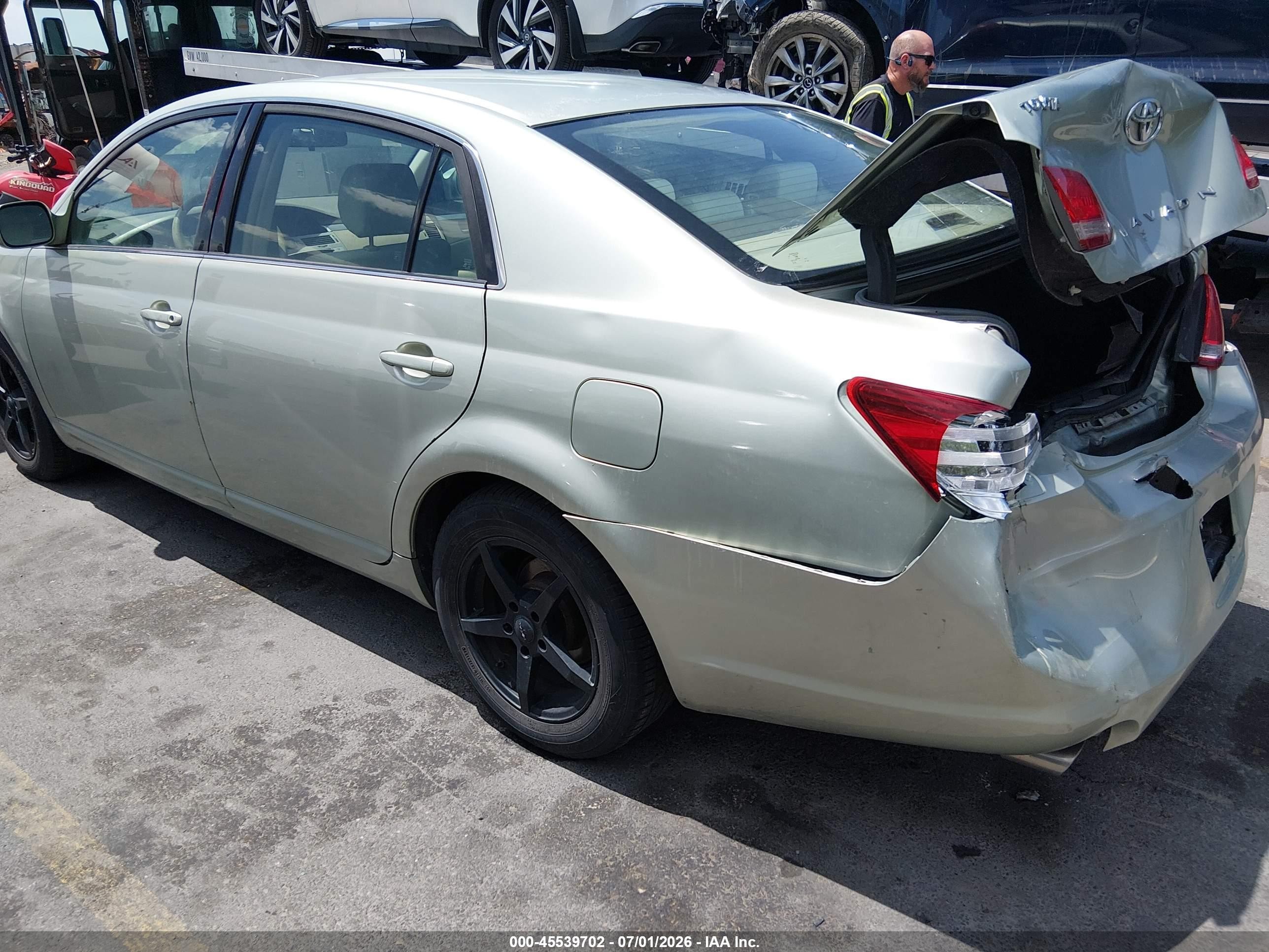 2007 Toyota Avalon Xl Зеленый vin: 4T1BK36B67U212820